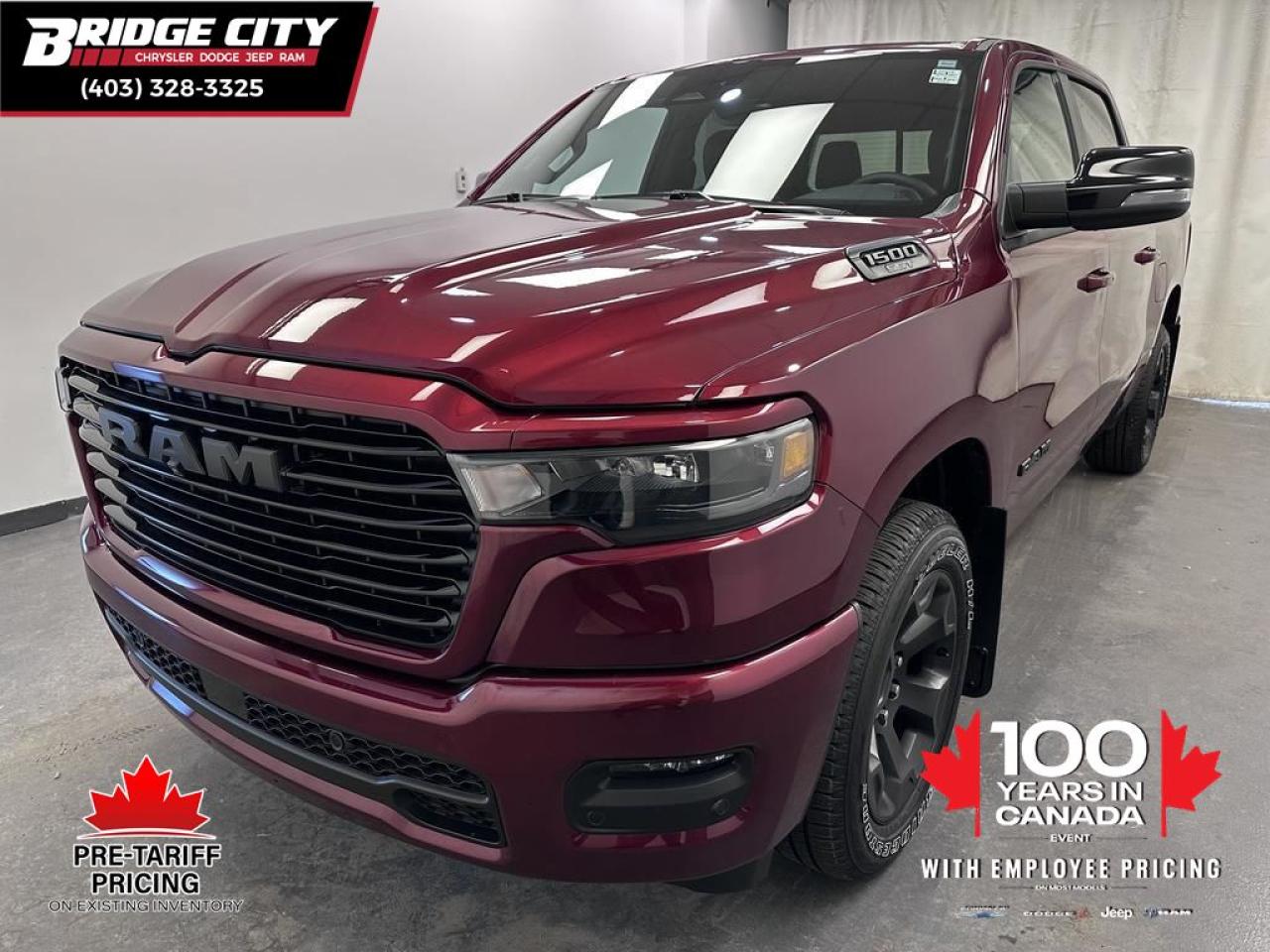 New 2025 RAM 1500 Sport DEMO SPECIAL!! Power Running Boards - TriFold Tonneau Cover - 12