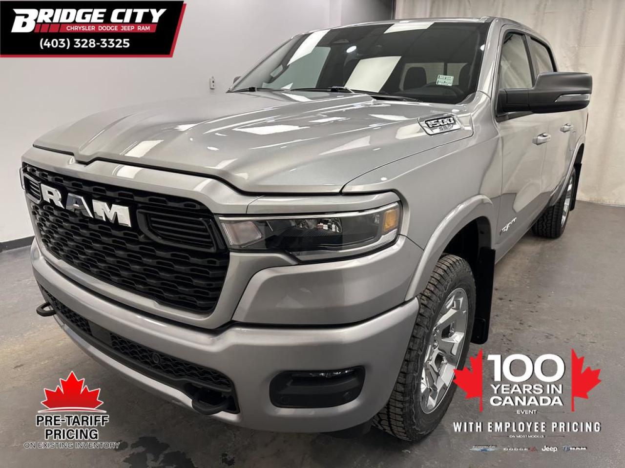 New 2025 RAM 1500 Big Horn Hurricane Twin Turbo - Sport Appearance - Off-Roader Package - Sirius XM for sale in Lethbridge, AB