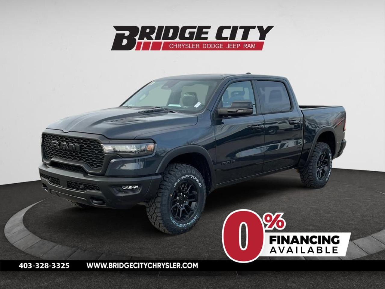 New 2025 RAM 1500 Rebel X 10th Anniversary Edition - GT Package - Custom Logos and Trim!! for sale in Lethbridge, AB