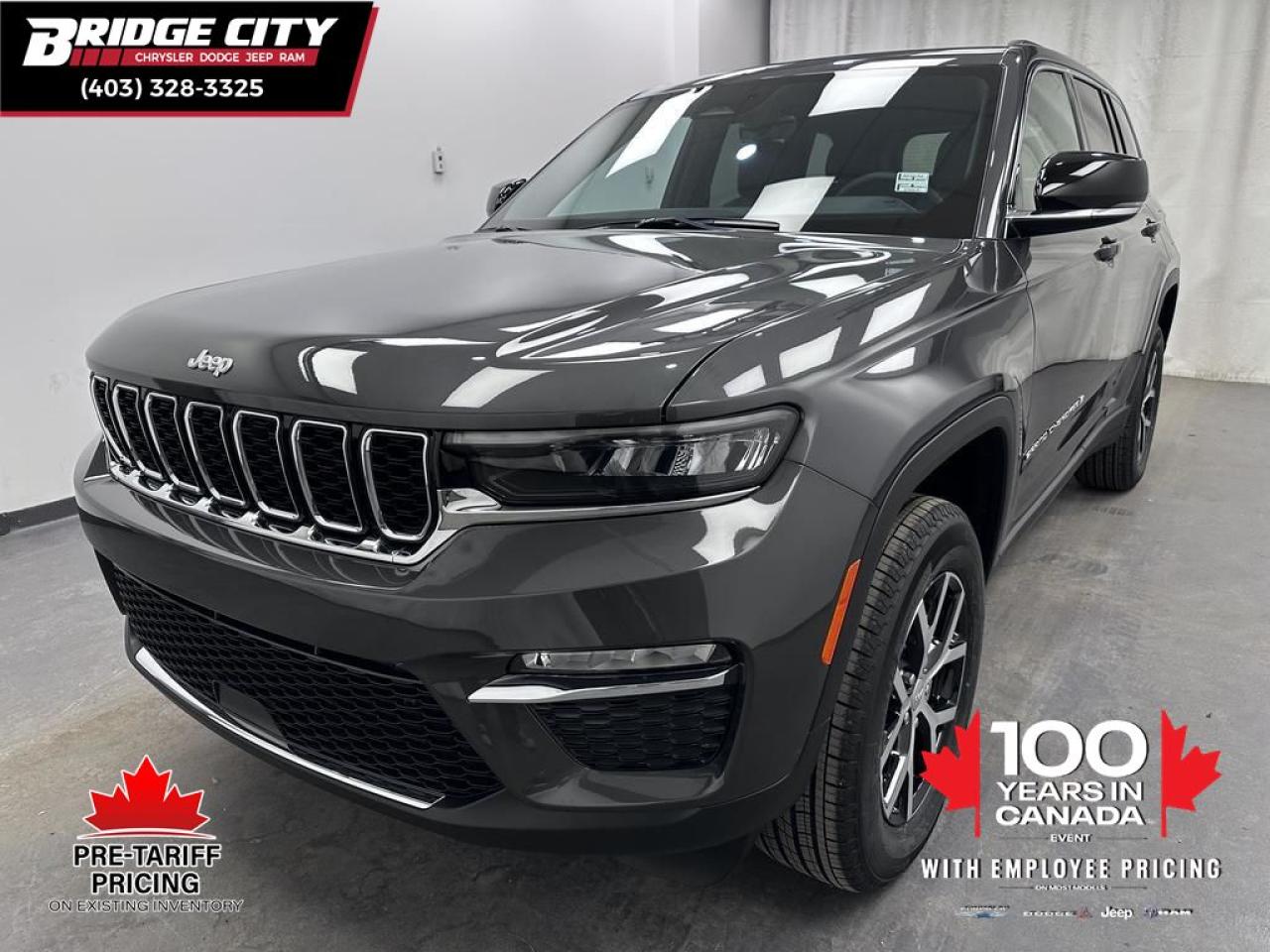 New 2025 Jeep Grand Cherokee Limited - Navigation for sale in Lethbridge, AB