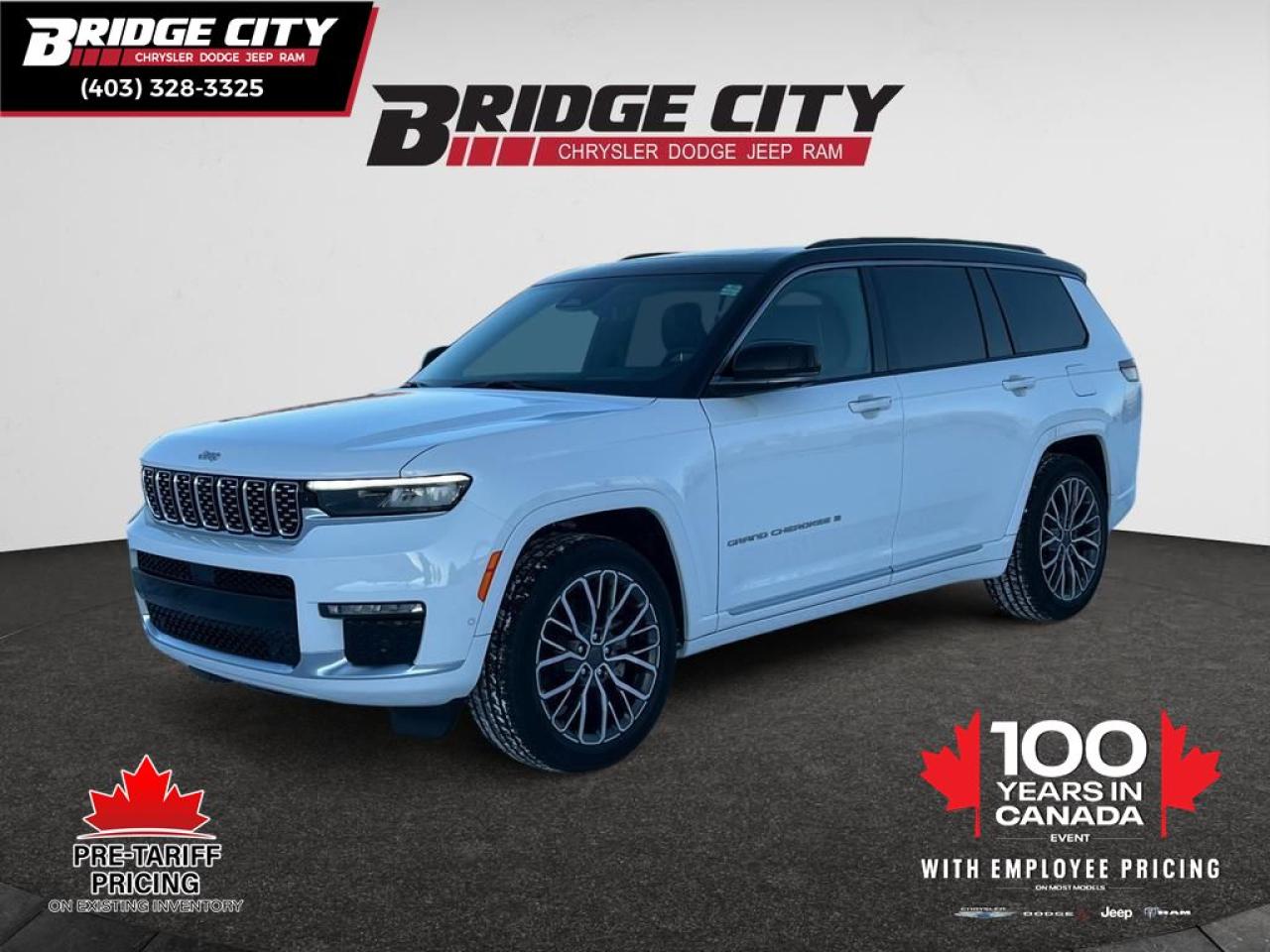 New 2025 Jeep Grand Cherokee L Summit - Leather Seats for sale in Lethbridge, AB