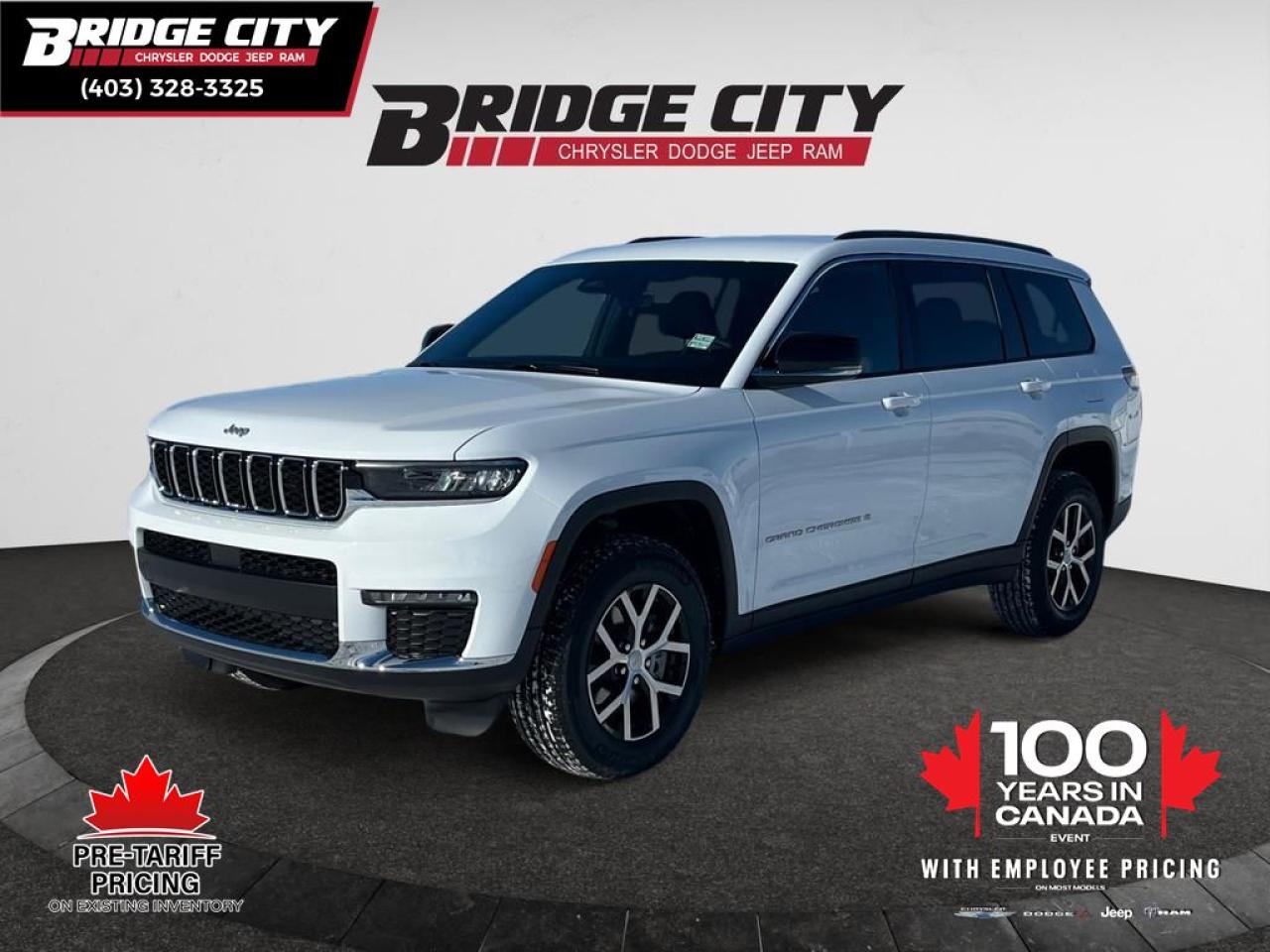 New 2025 Jeep Grand Cherokee L Limited - Navigation for sale in Lethbridge, AB