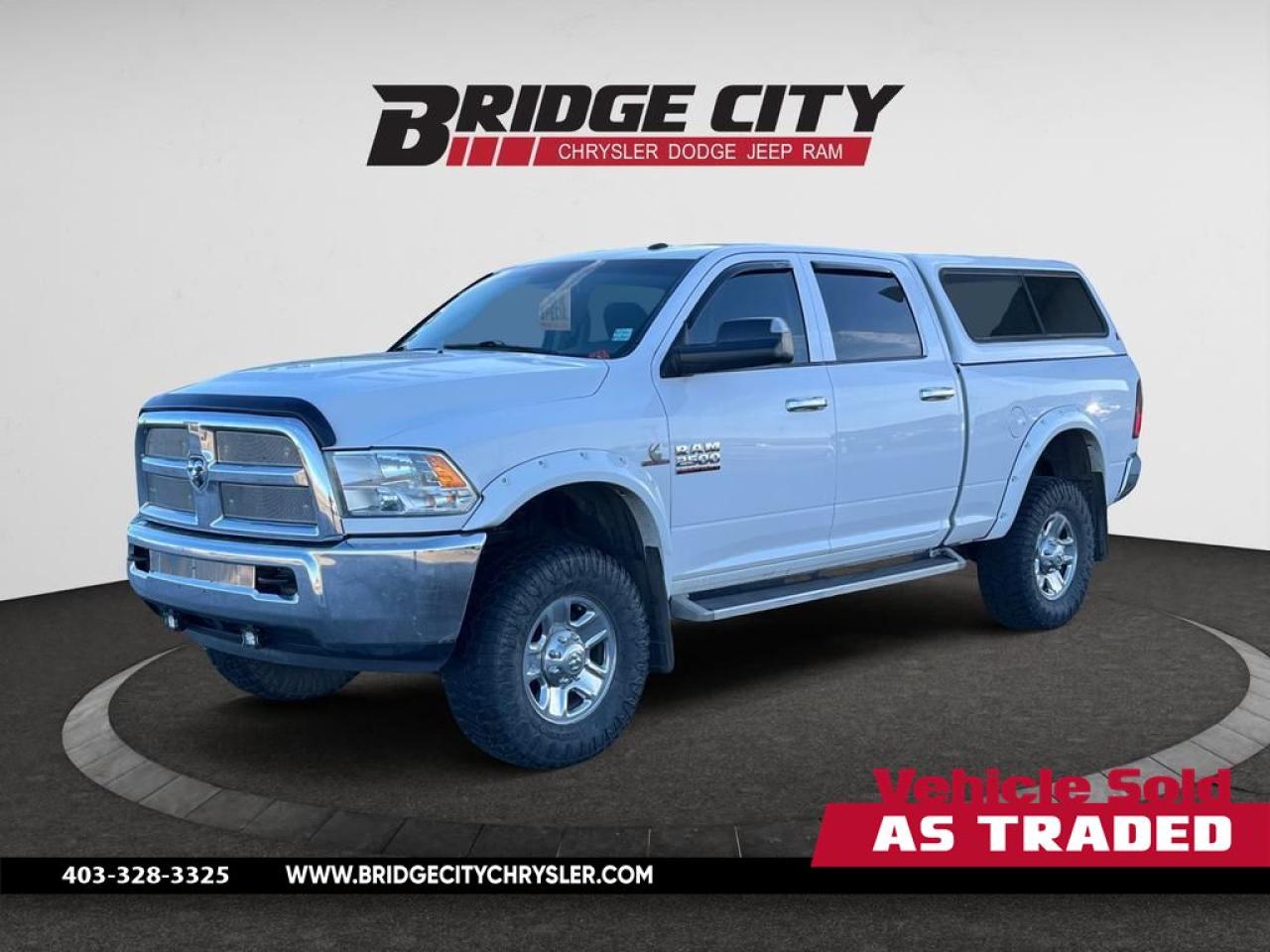 Used 2016 RAM 2500 AS TRADED - Heated Seats - Side Steps - Fender Flares - Canopy for sale in Lethbridge, AB