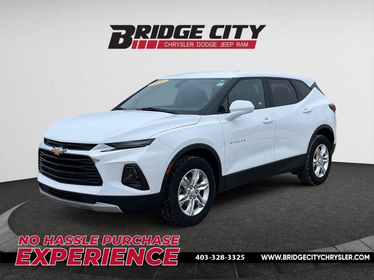 Used 2022 Chevrolet Blazer All Wheel Drive - 2.0L Turbo - Bluetooth - Heated Seats - Remote Start - Alloy Rims for sale in Lethbridge, AB