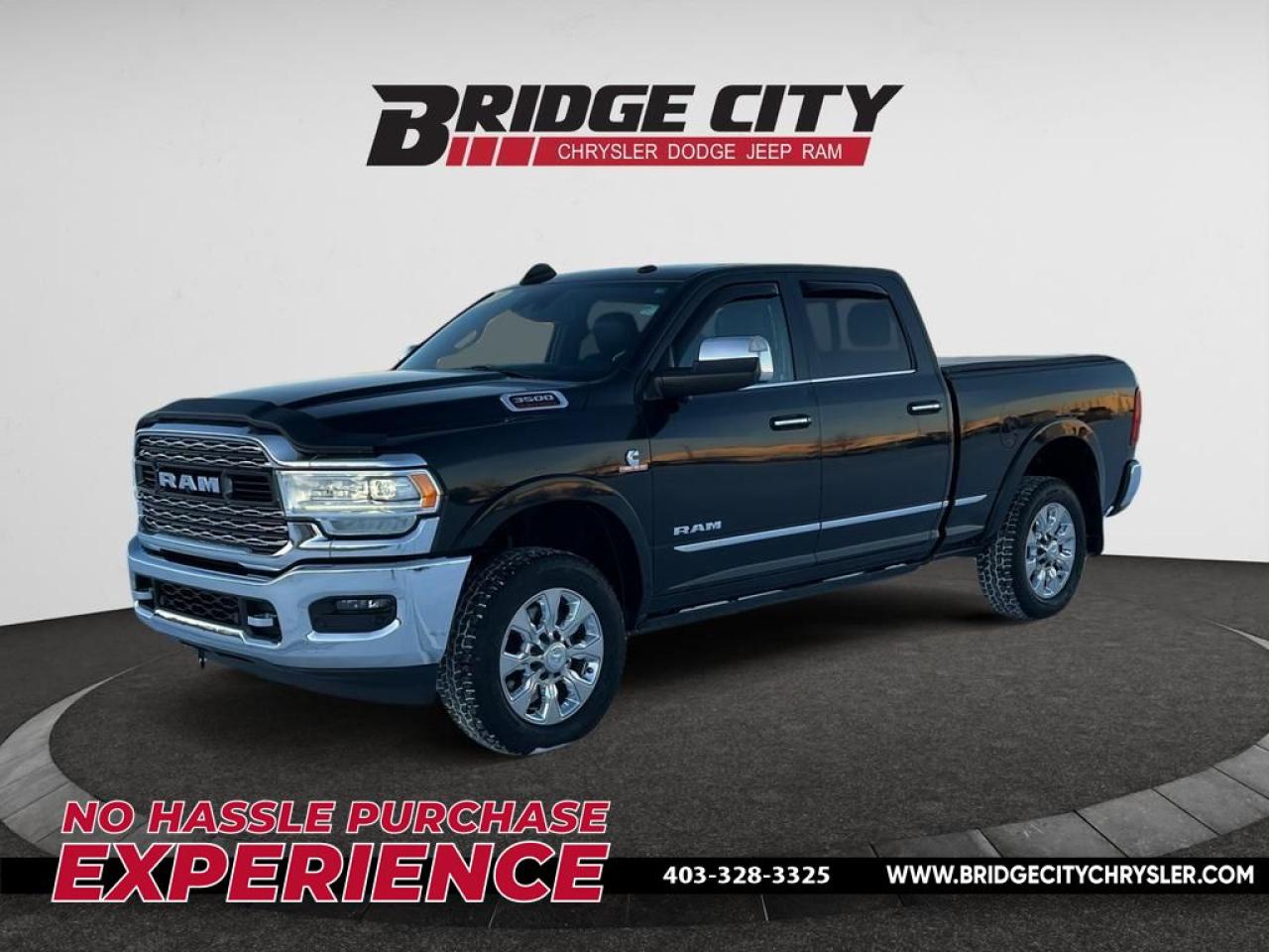 Used 2019 RAM 3500 Limited Vented & Heated Leather - Sunroof - 360 Surround Camera - 12