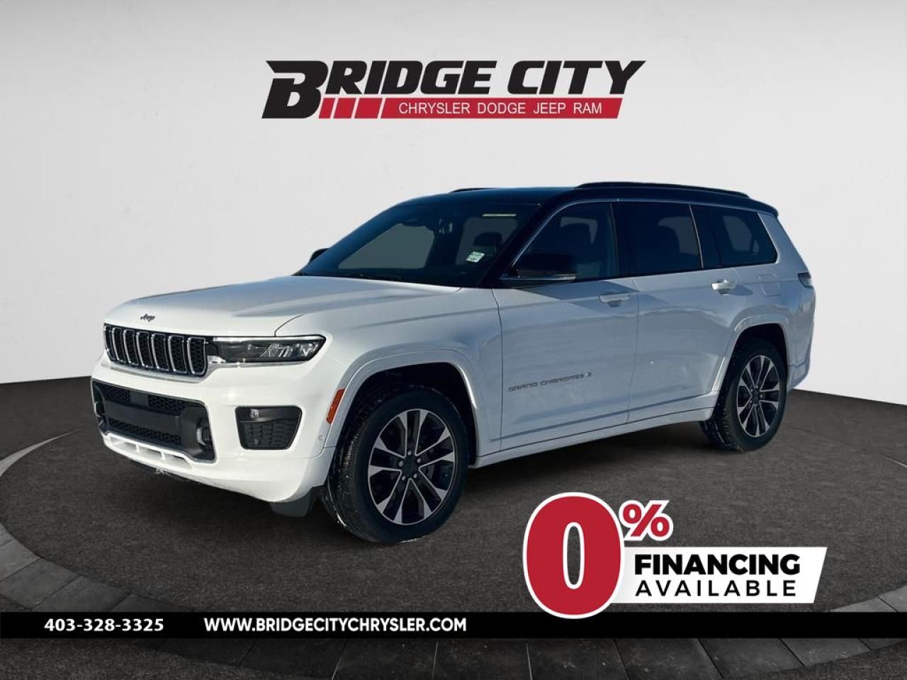 New 2024 Jeep Grand Cherokee L Overland - Sunroof for sale in Lethbridge, AB