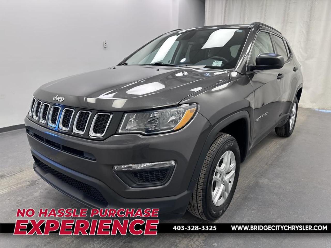 Used 2019 Jeep Compass 4x4 - Heated Seats - Remote Start - Heated Steering Wheel - Sport Appearance Pkg for sale in Lethbridge, AB