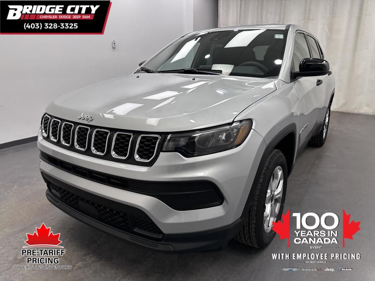 New 2025 Jeep Compass Sport - Heated Seats -  LED Lights for sale in Lethbridge, AB