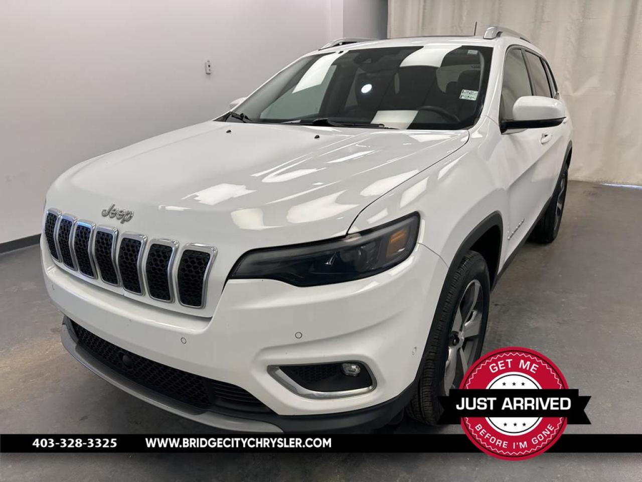 Used 2019 Jeep Cherokee Limited Nappa Leather - Trailer Tow Pkg - Luxury Pkg - Alpine Sound - Panoramic Sunroof - Remote Start for sale in Lethbridge, AB