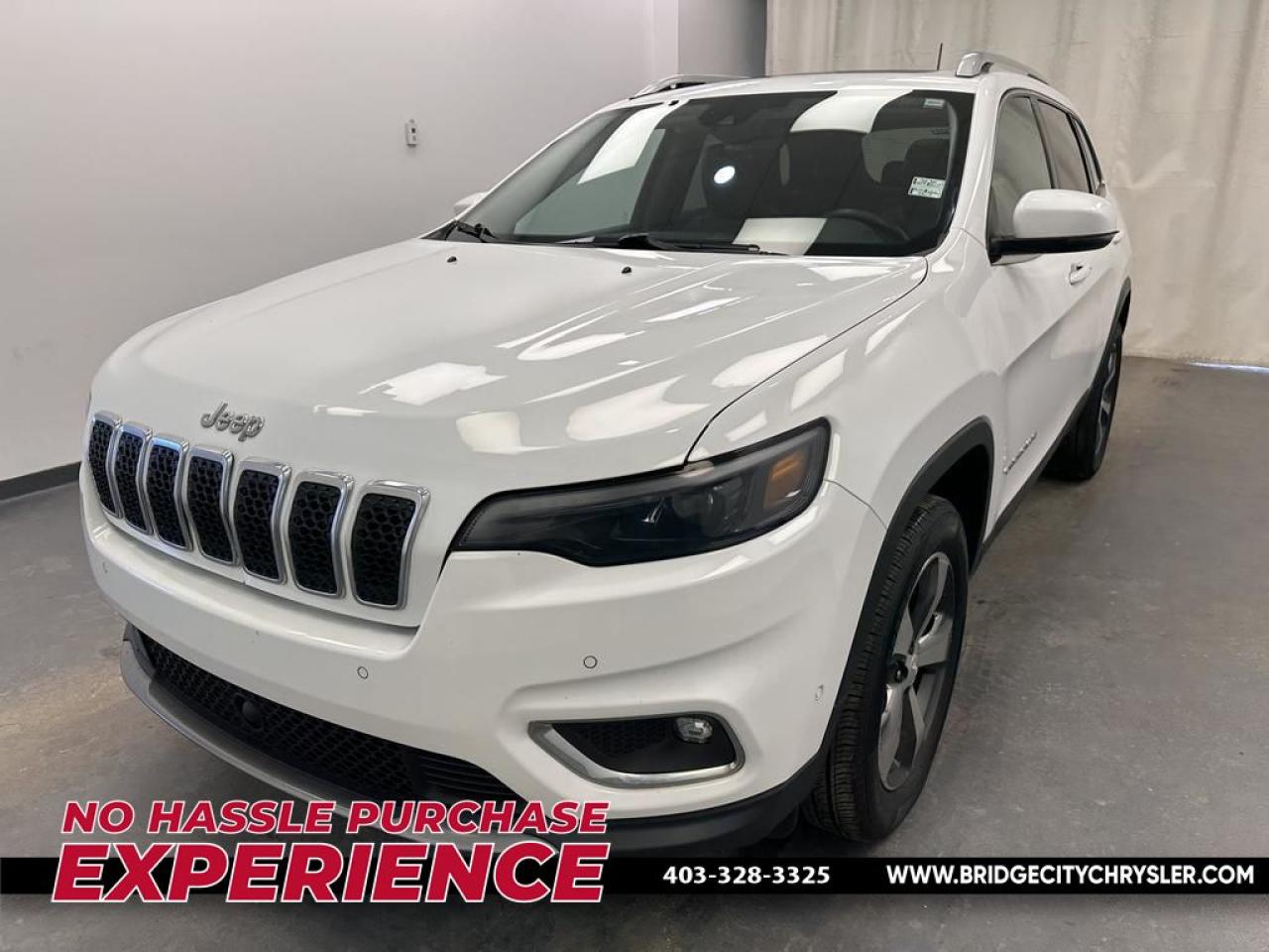 Used 2019 Jeep Cherokee Limited Nappa Leather - Trailer Tow Pkg - Luxury Pkg - Alpine Sound - Panoramic Sunroof - Remote Start for sale in Lethbridge, AB