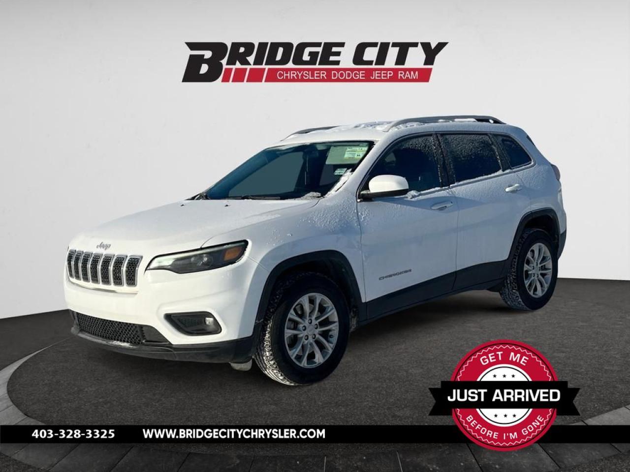 Used 2019 Jeep Cherokee North 3.2L V6 - Heated Seats & Steering Wheel - Remote Start - 4x4 - LED Lights - Local Trade for sale in Lethbridge, AB