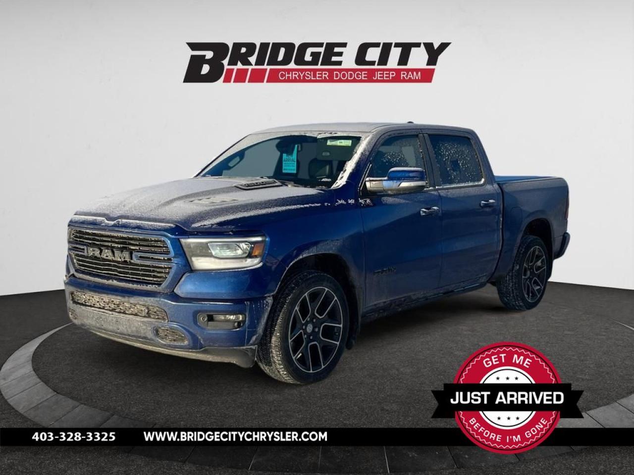 Used 2019 RAM 1500 Sport Leather - Panoramic Sunroof - Power Side Steps - 3.92 Rear Towing - Blind Spot - 22