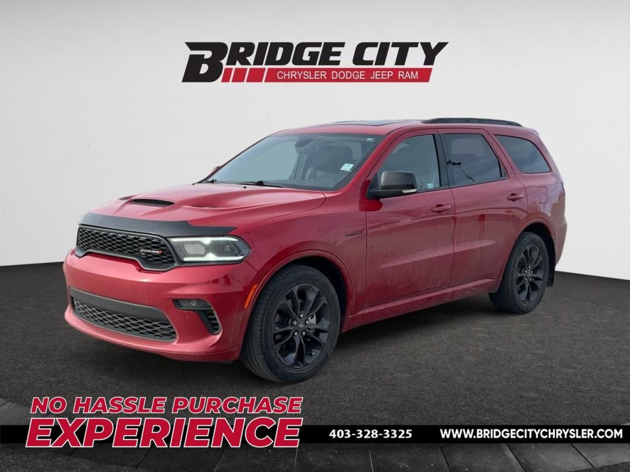 Used 2022 Dodge Durango R/T 2nd Row Captain Chairs w/Console - Blacktop Pkg - Leather - Sunroof - 20