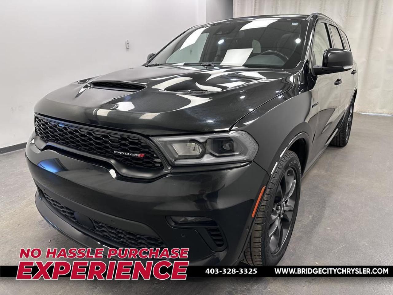 Used 2023 Dodge Durango R/T 5.7L Hemi - Blacktop Pkg - Nappa Leather - Vented & Heated Seats - Trailer Brake Control for sale in Lethbridge, AB