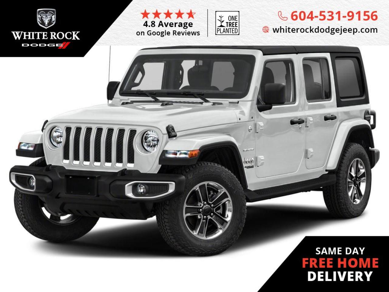 Used 2021 Jeep Wrangler Unlimited Sahara for sale in Surrey, BC