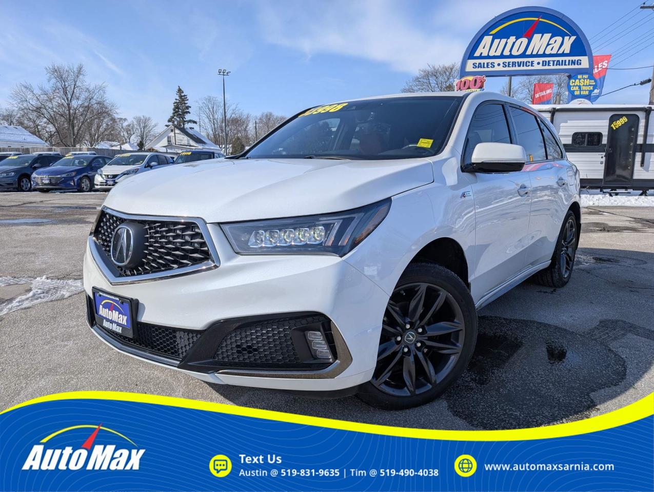 Used 2020 Acura MDX A-Spec for sale in Sarnia, ON