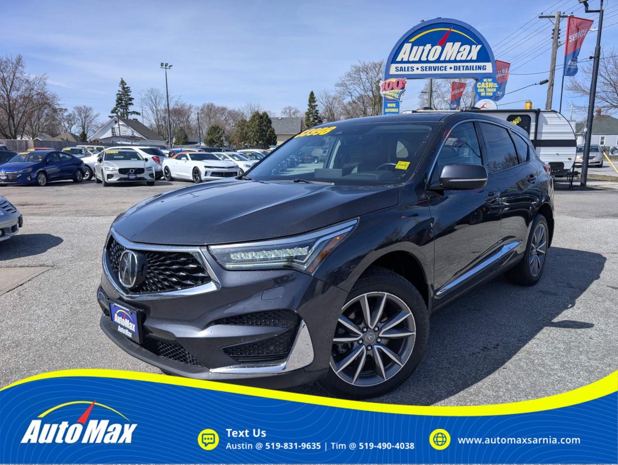 Used 2020 Acura RDX ELITE for sale in Sarnia, ON