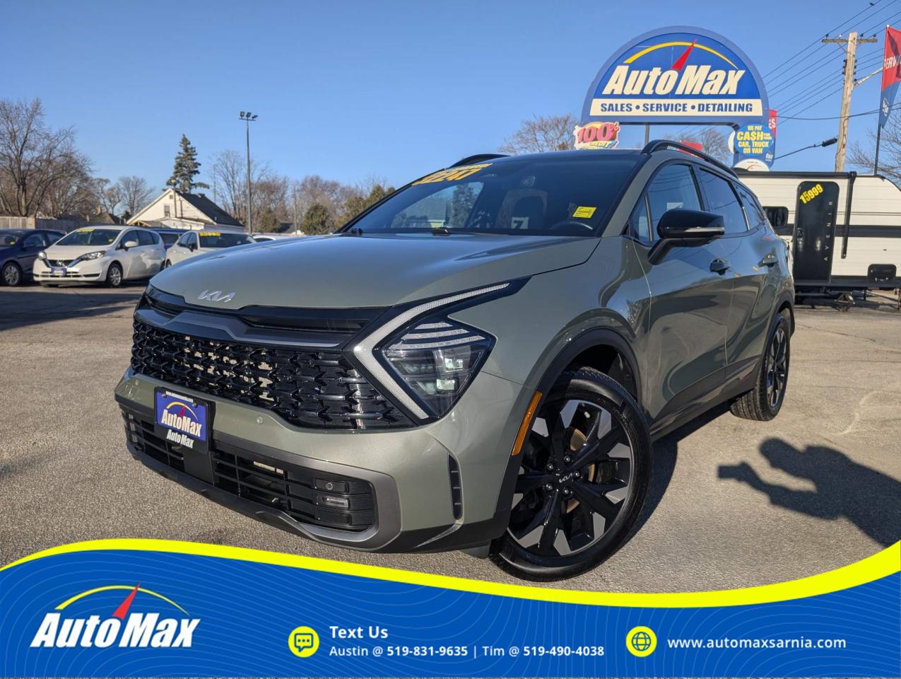 Here at AutoMax, every vehicle is certified and safety inspected, and goes through a 150+ point inspection by one of our certified mechanics. Your new vehicles are detailed top to bottom and showroom ready. The AutoMax difference is in the DETAILS: the quality of our vehicles plus our award winning service before AND after the sale!! Need Financing? Reach out to someone on our Sales team! Our process is fast and easy with rates as low as 8.99% with $0 down (O.A.C). At AutoMax, our vehicles are priced to put a smile on your face every time with NO HASSLE PRICING!! All Prices are plus HST & Licensing and include a FREE CARFAX everytime!! Have a trade in? We take any year, make and model! Bring in your vehicle for a free appraisal. Find us on Facebook @AutomaxSarnia & Google!!! Automax: 519-332-1232 www.automaxsarnia.com 745 Confederation St, Sarnia, ON N7T 2E2 Automax proudly serving Lambton, Kent and Middlesex Counties, including Sarnia, Wallaceburg, Chatham, Tilbury, Windsor, London, Petrolia, Strathroy, Watford, St Thomas, Grand Bend, Exeter, Bayfield and beyond since 2001!!!