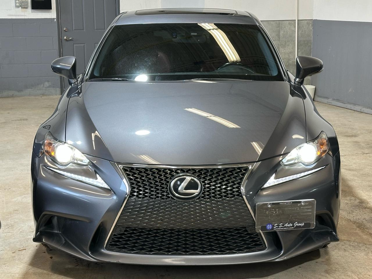 2016 Lexus IS 300 F-SPORT|AWD|NAV|BACKUP|BSM|RED INTERIOR| - Photo #2