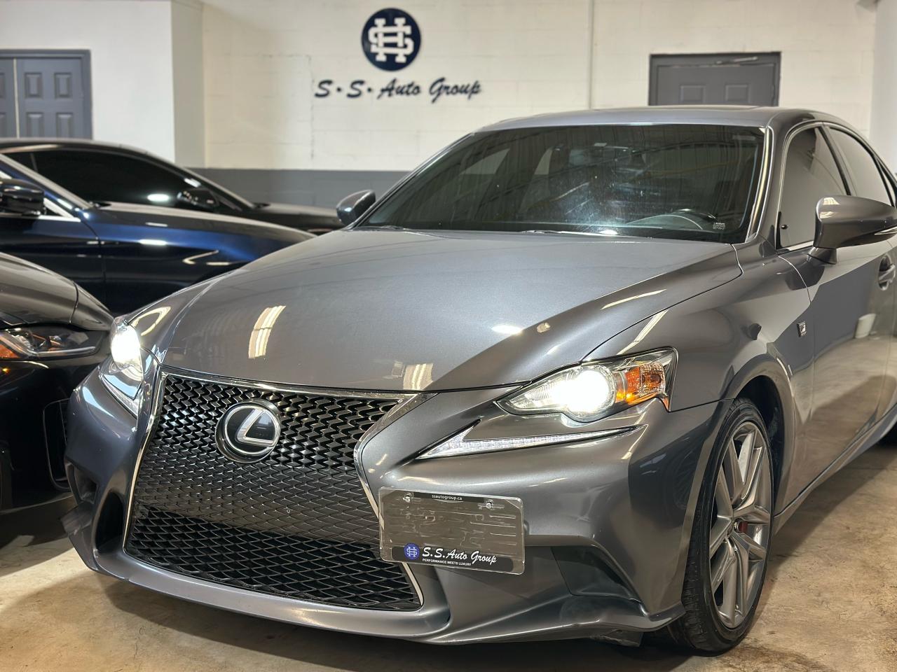 2016 Lexus IS 300 F-SPORT|AWD|NAV|BACKUP|BSM|RED INTERIOR| - Photo #30