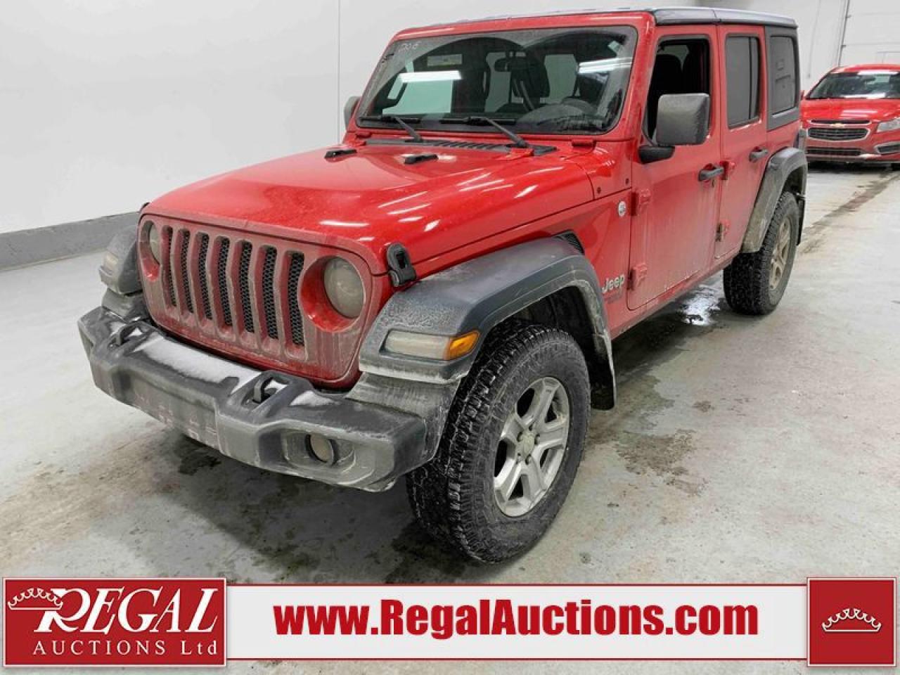 Used 2018 Jeep Wrangler JK Unlimited Sport for sale in Calgary, AB