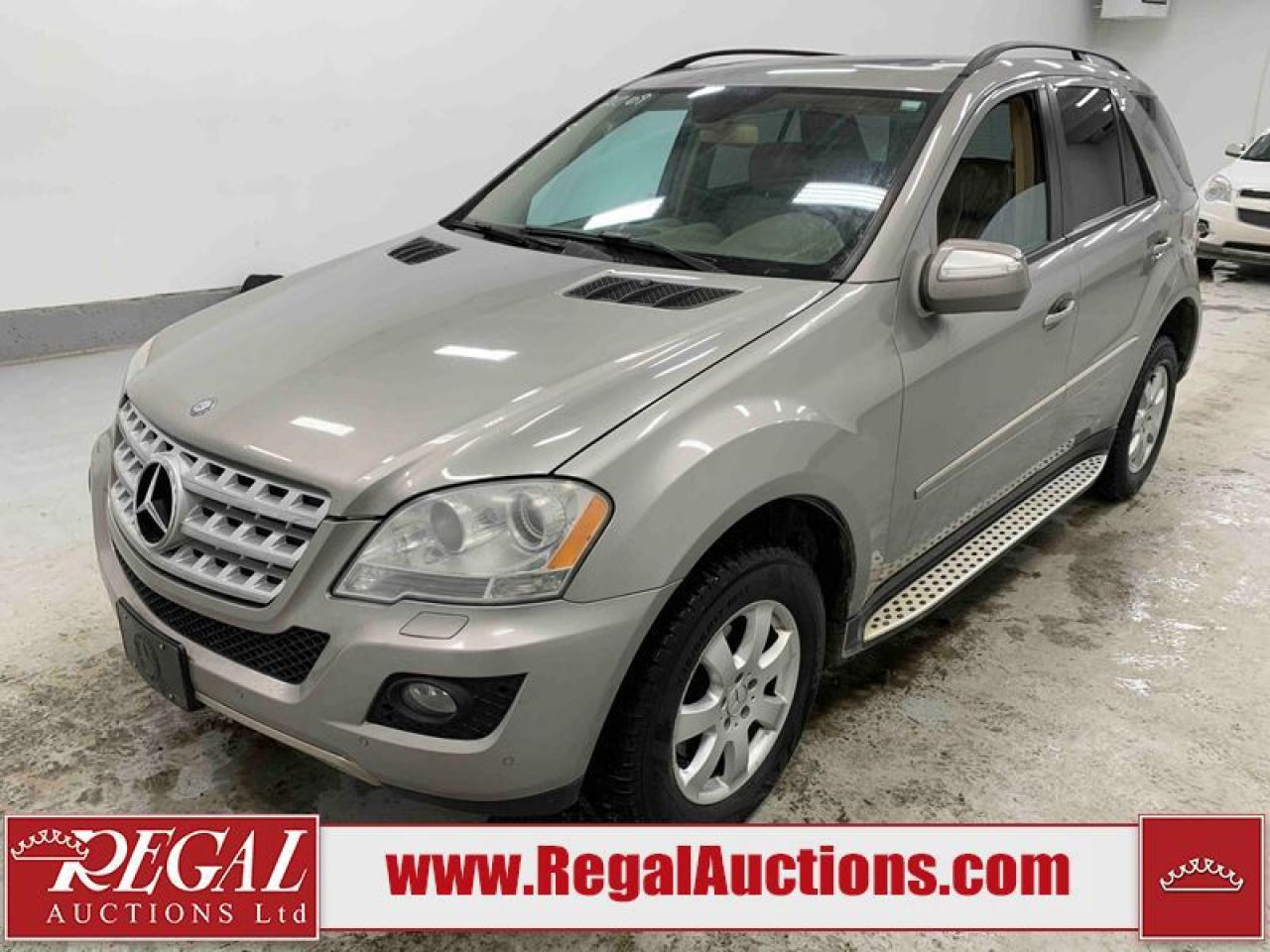 Used 2009 Mercedes-Benz ML-Class 4-MATIC for sale in Calgary, AB