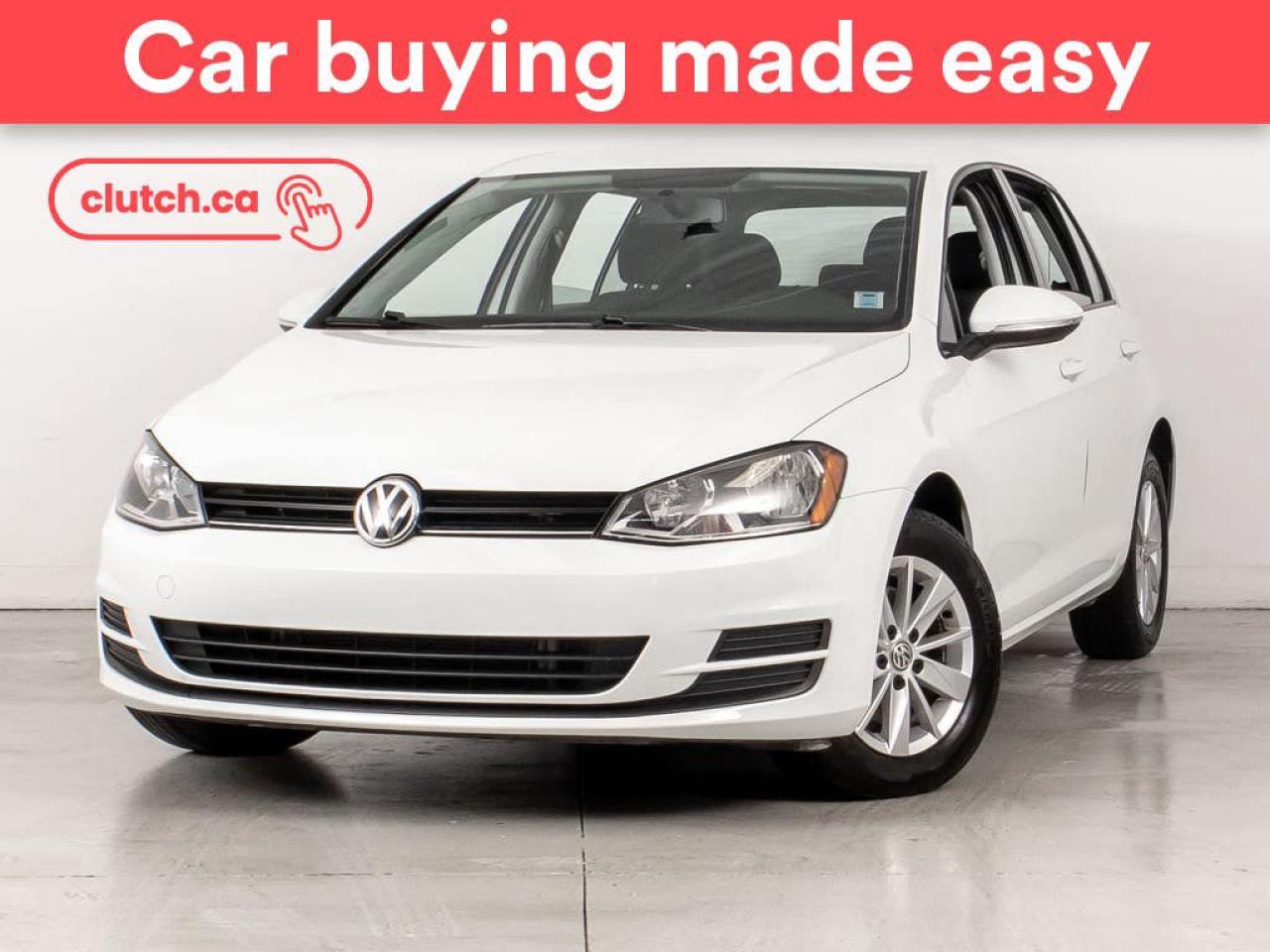 Used 2017 Volkswagen Golf 1.8 TSI Trendline W/ RearView Cam, Heated Seats, Bluetooth for sale in Bedford, NS