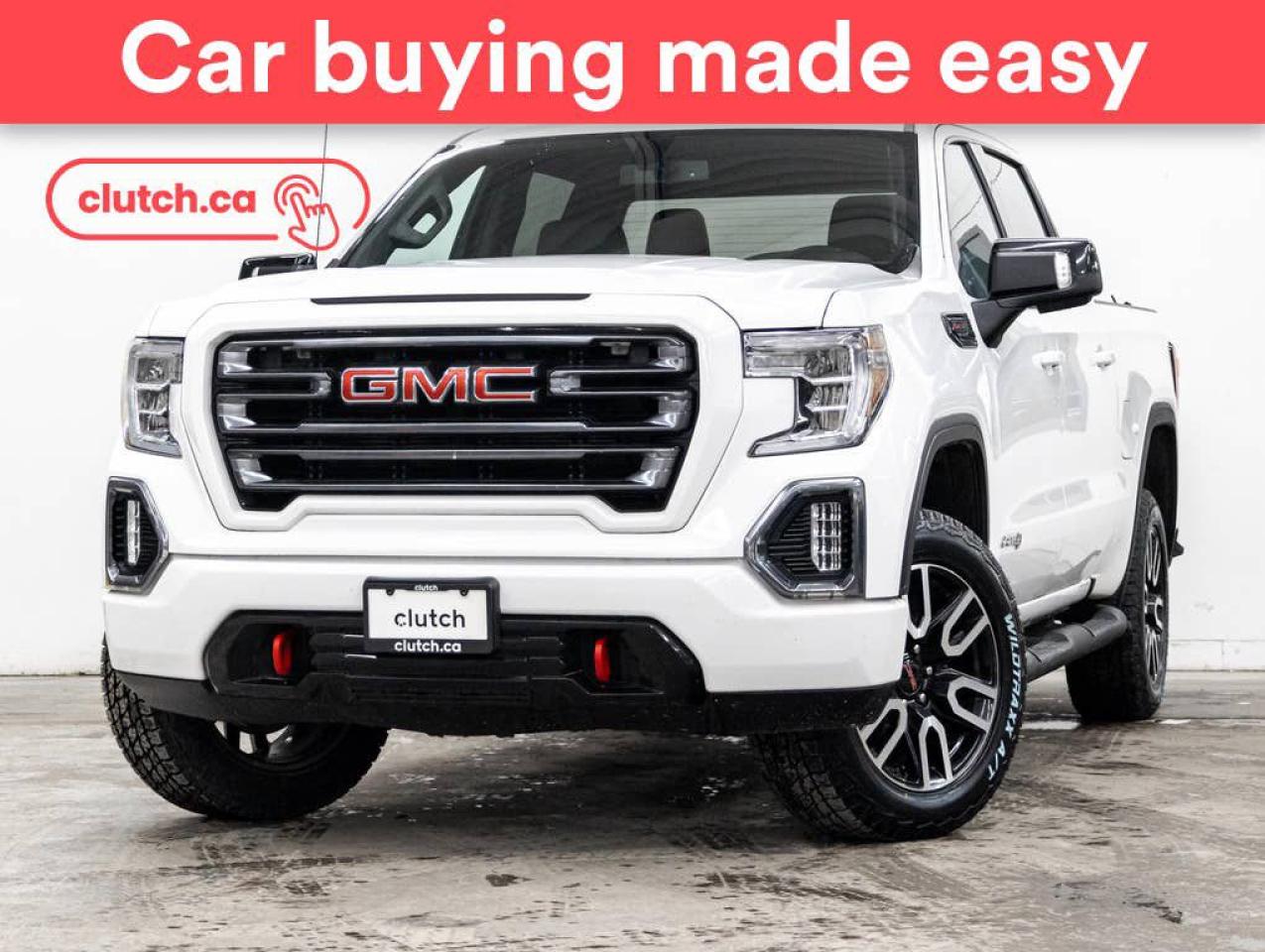 Used 2021 GMC Sierra 1500 AT4 4WD w/ Apple CarPlay & Android Auto, Rearview Cam, Dual Zone A/C for sale in Toronto, ON