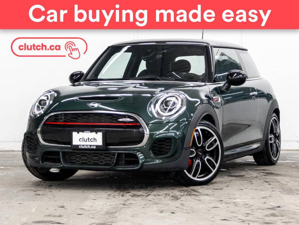 Used 2019 MINI 3 Door John Cooper Works w/ Apple CarPlay, Dual Panel Moonroof, Nav for sale in Toronto, ON