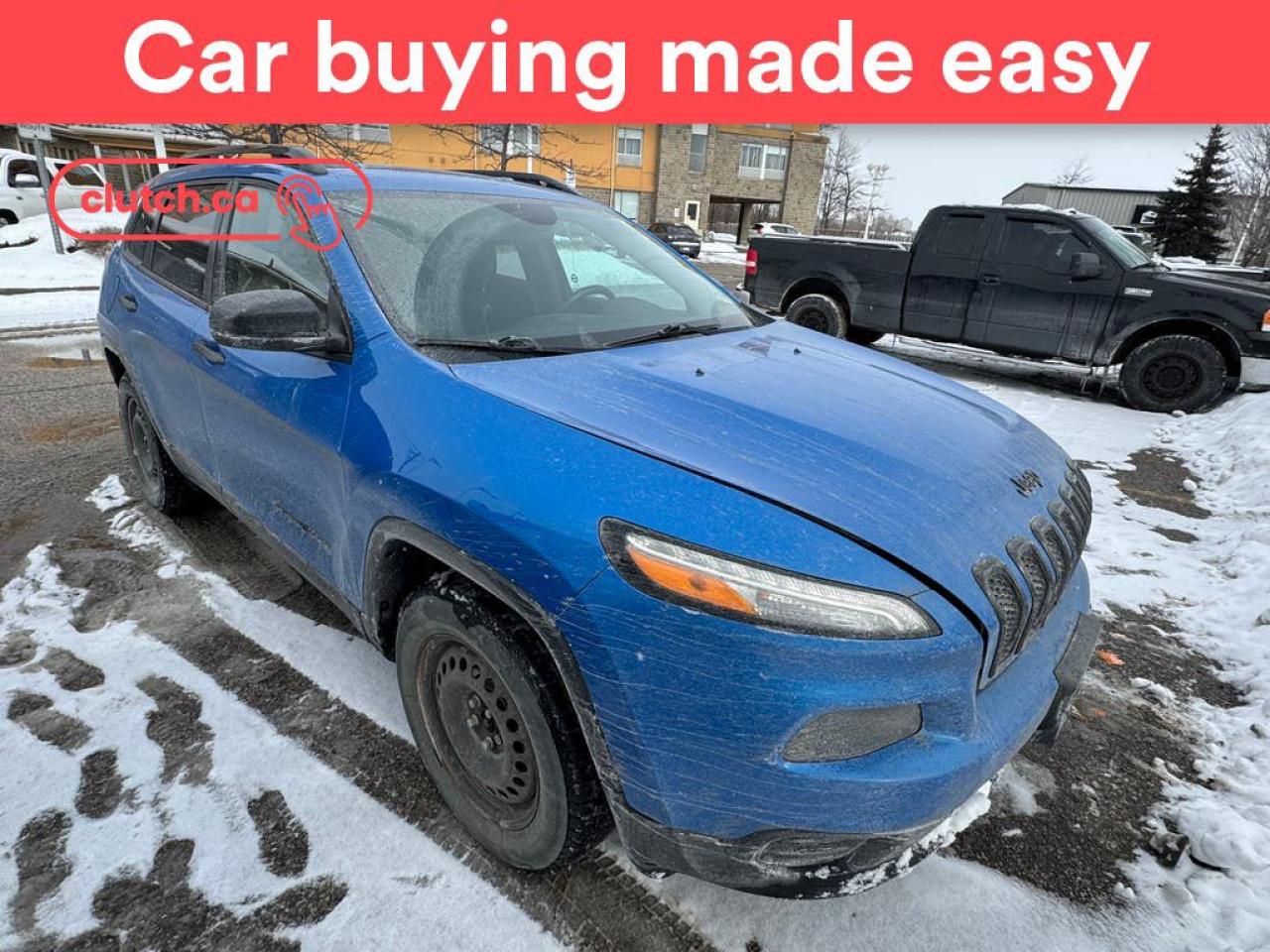 Used 2018 Jeep Cherokee Altitude 4WD w/ Heated Front Seats, Rearview Cam, A/C for sale in Toronto, ON