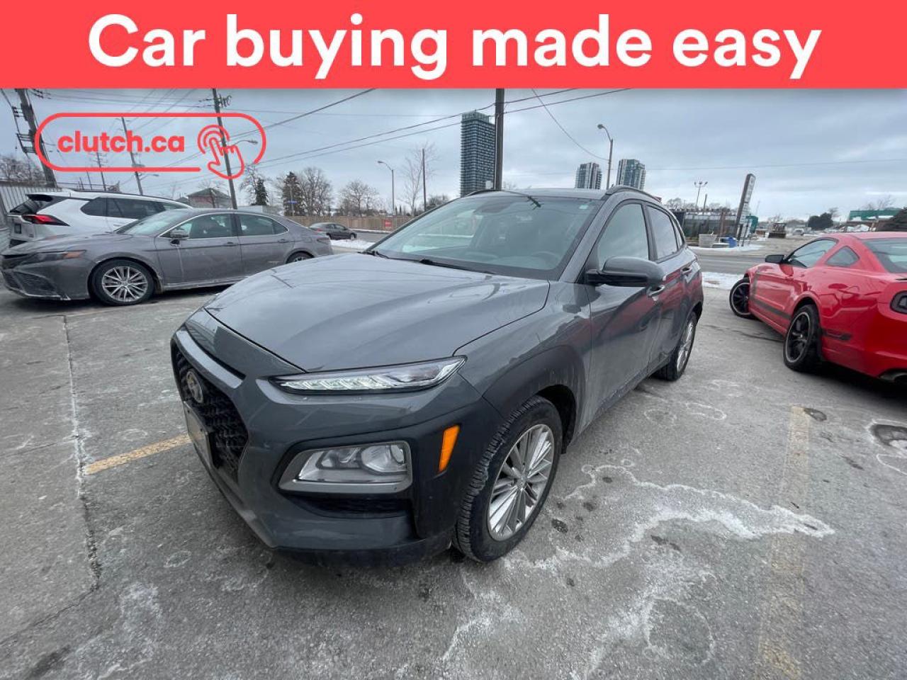 Used 2021 Hyundai KONA Luxury AWD w/ Apple CarPlay & Android Auto, Power Moonroof, Rearview Cam for sale in Toronto, ON