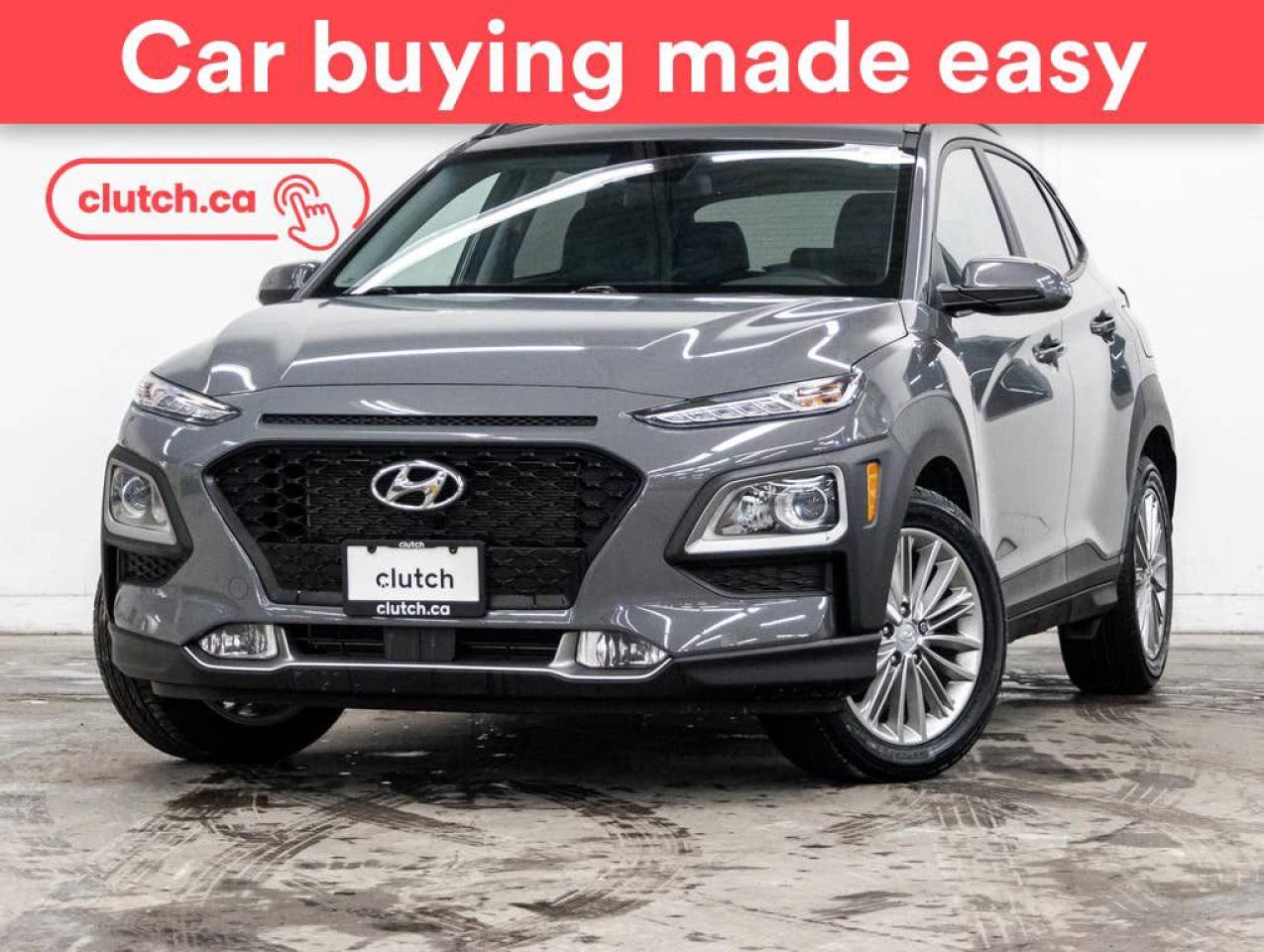 Used 2021 Hyundai KONA Luxury AWD w/ Apple CarPlay & Android Auto, Power Moonroof, Rearview Cam for sale in Toronto, ON