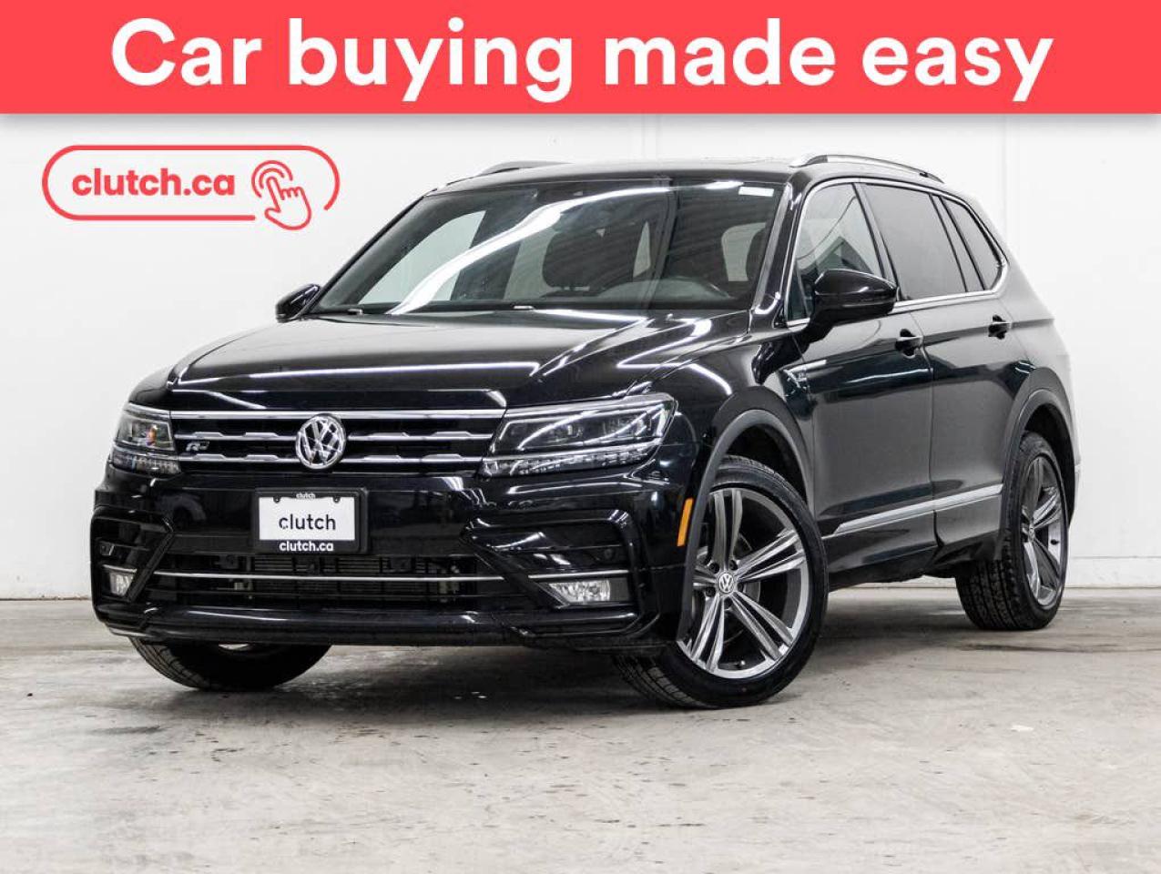 Used 2021 Volkswagen Tiguan Highline AWD w/ R-Line  Pkg w/ Apple CarPlay & Android Auto, Panoramic Moonroof, Nav for sale in Toronto, ON