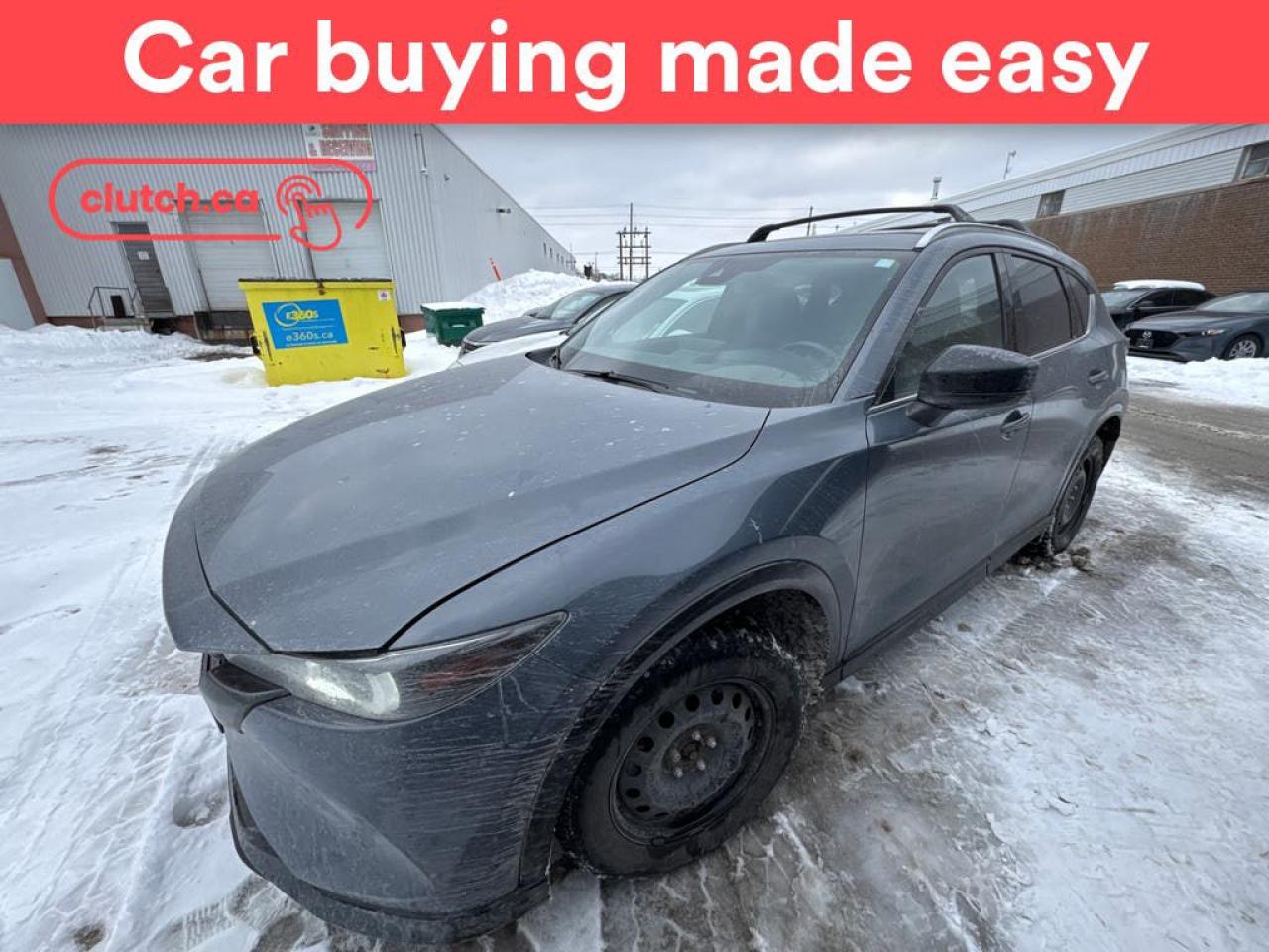 Used 2022 Mazda CX-5 SportDesign AWD w/ Apple CarPlay & Android Auto, Power Moonroof, Nav for sale in Toronto, ON