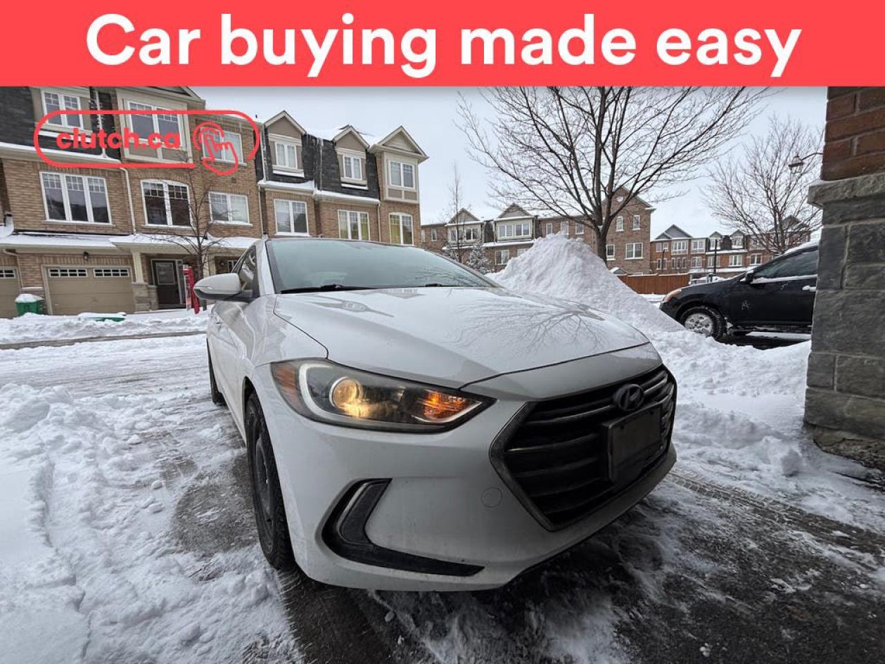 Used 2018 Hyundai Elantra GLS w/ Apple CarPlay & Android Auto, Power Moonroof, Rearview Cam for sale in Toronto, ON