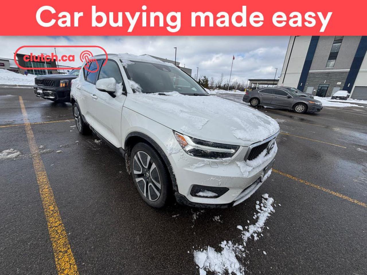 Used 2022 Volvo XC40 T5 Momentum AWD w/ Apple CarPlay & Android Auto, Rearview Cam, Nav for sale in Toronto, ON