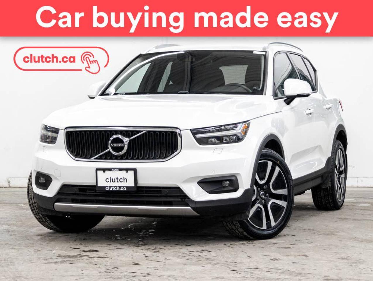 Used 2022 Volvo XC40 T5 Momentum AWD w/ Apple CarPlay & Android Auto, Rearview Cam, Nav for sale in Toronto, ON