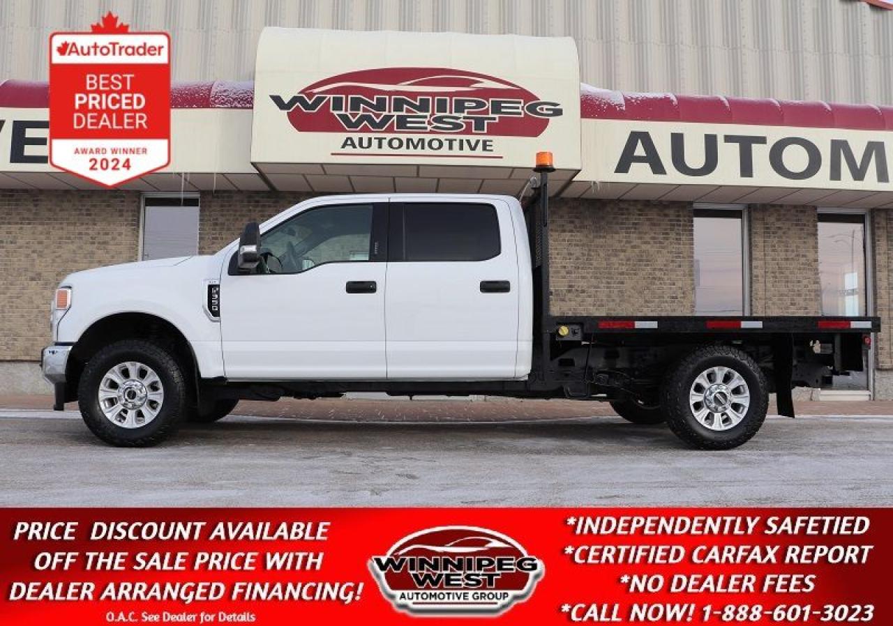 Used 2022 Ford F-350 XLT PREMIUM 4X4, FLAT DECK, CLEAN & READY TO WORK! for sale in Headingley, MB