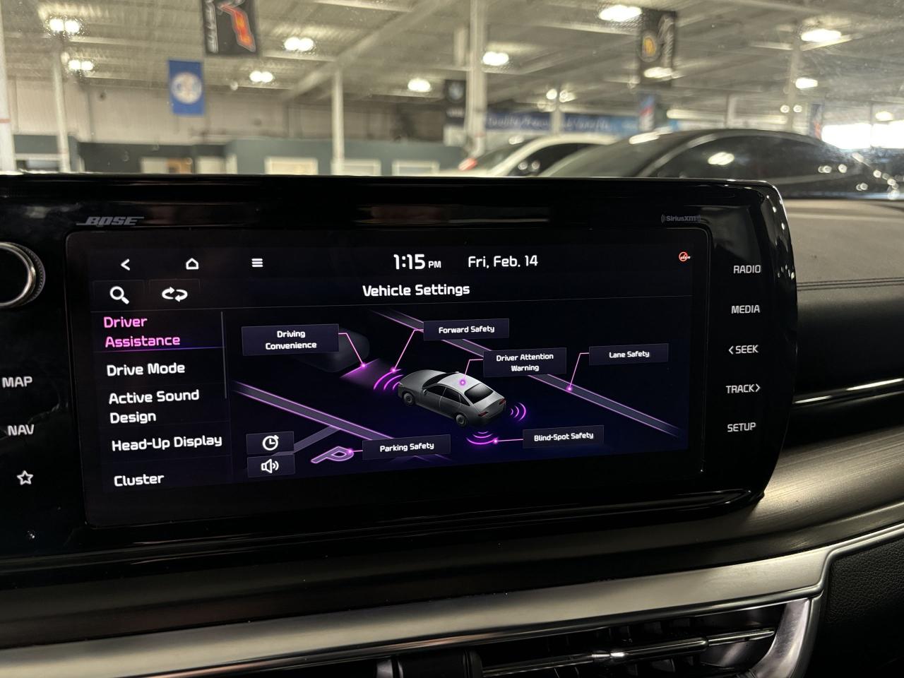 2023 Kia K5 GT DCT|NAV|BOSE|LEATHER|HEADSUP|PANOROOF|ALLOYS|++ - Photo #26