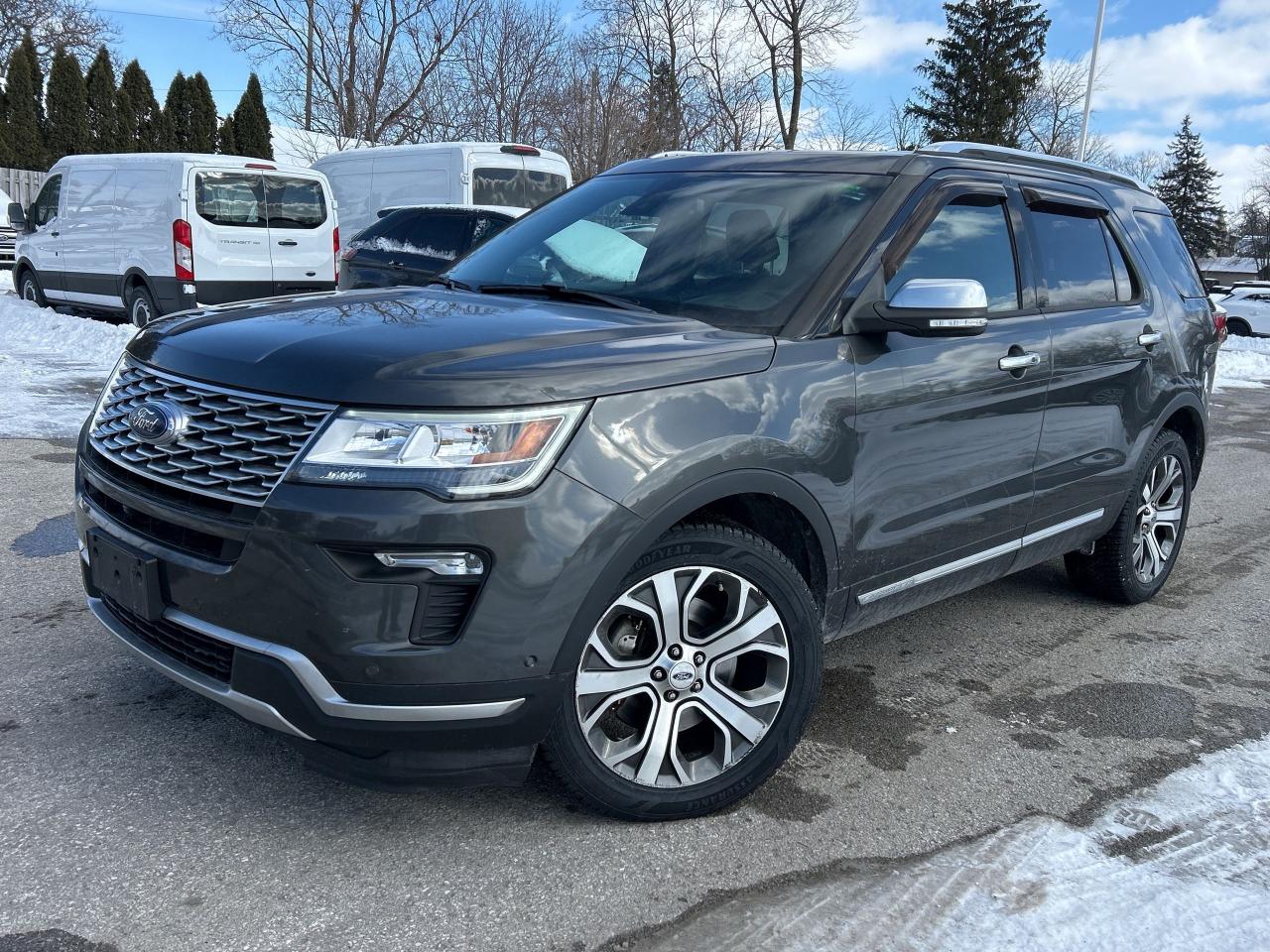 Used 2019 Ford Explorer Platinum  - Local - One owner for sale in Caledonia, ON