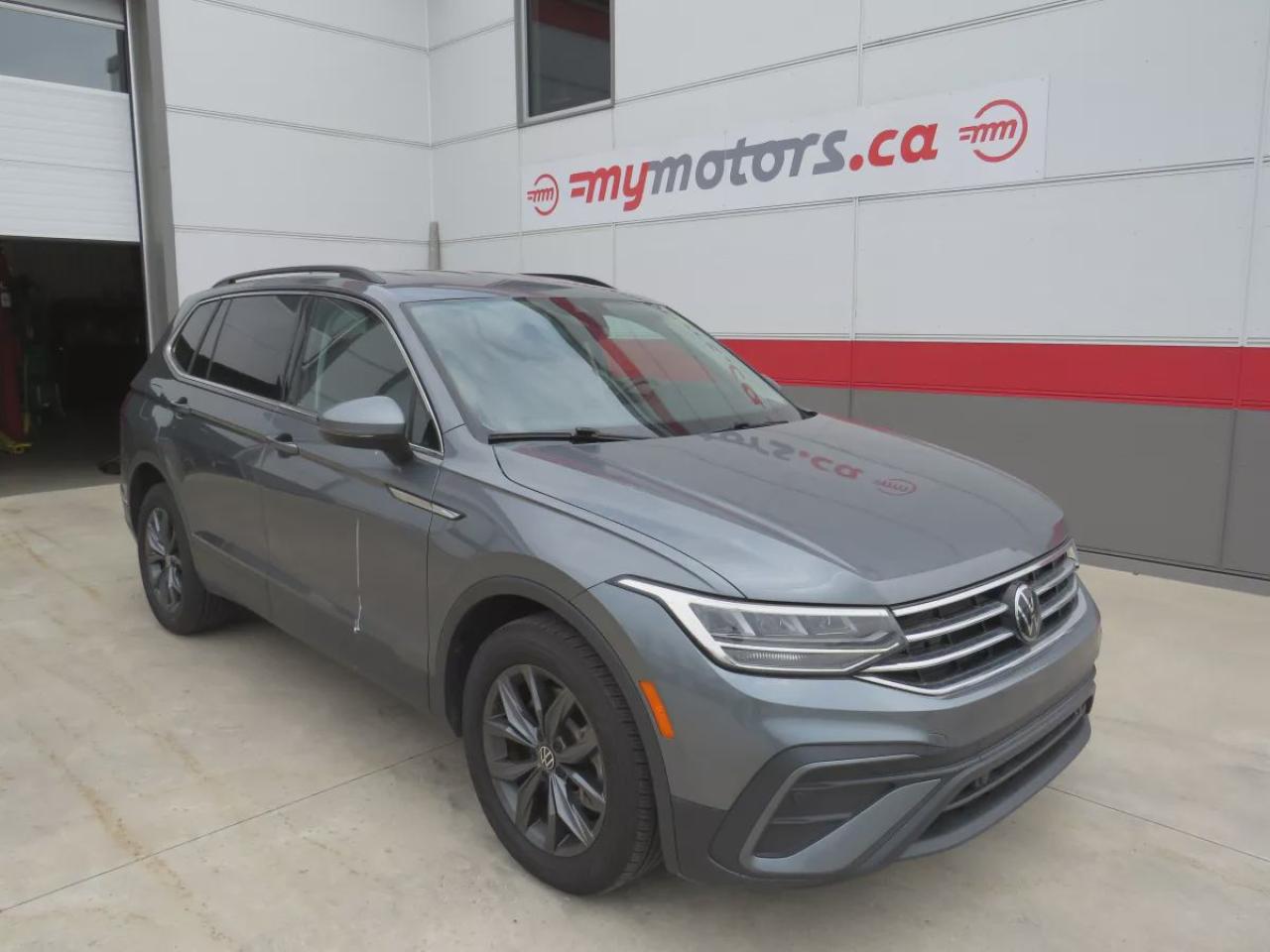 Used 2022 Volkswagen Tiguan Comfortline (**7 PASSENGER!!**AWD**ALLOY RIMS**LEATHER**REMOTE START**POWER SEATS**HEATED SEATS**POWER LIFTGATE**REVERSE CAMERA**DIGITAL TOUCHSCREEN**DUAL CLIMATE CONTROL**USB**PUSH BUTTON START**BLUETOOTH**CRUISE CONTROL**) for sale in Tillsonburg, ON