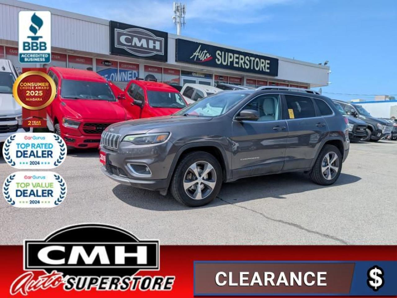 2019 Jeep Cherokee Limited  **TECHNOLOGY GROUP**