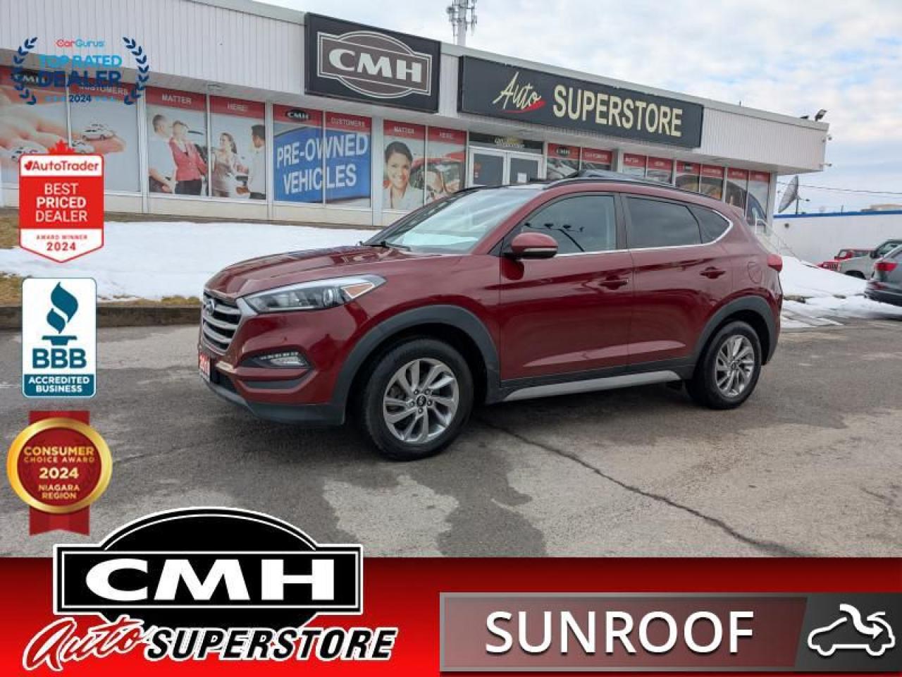 Used 2018 Hyundai Tucson Luxury  **HTD SW - ROOF - PWR GATE** for sale in St. Catharines, ON