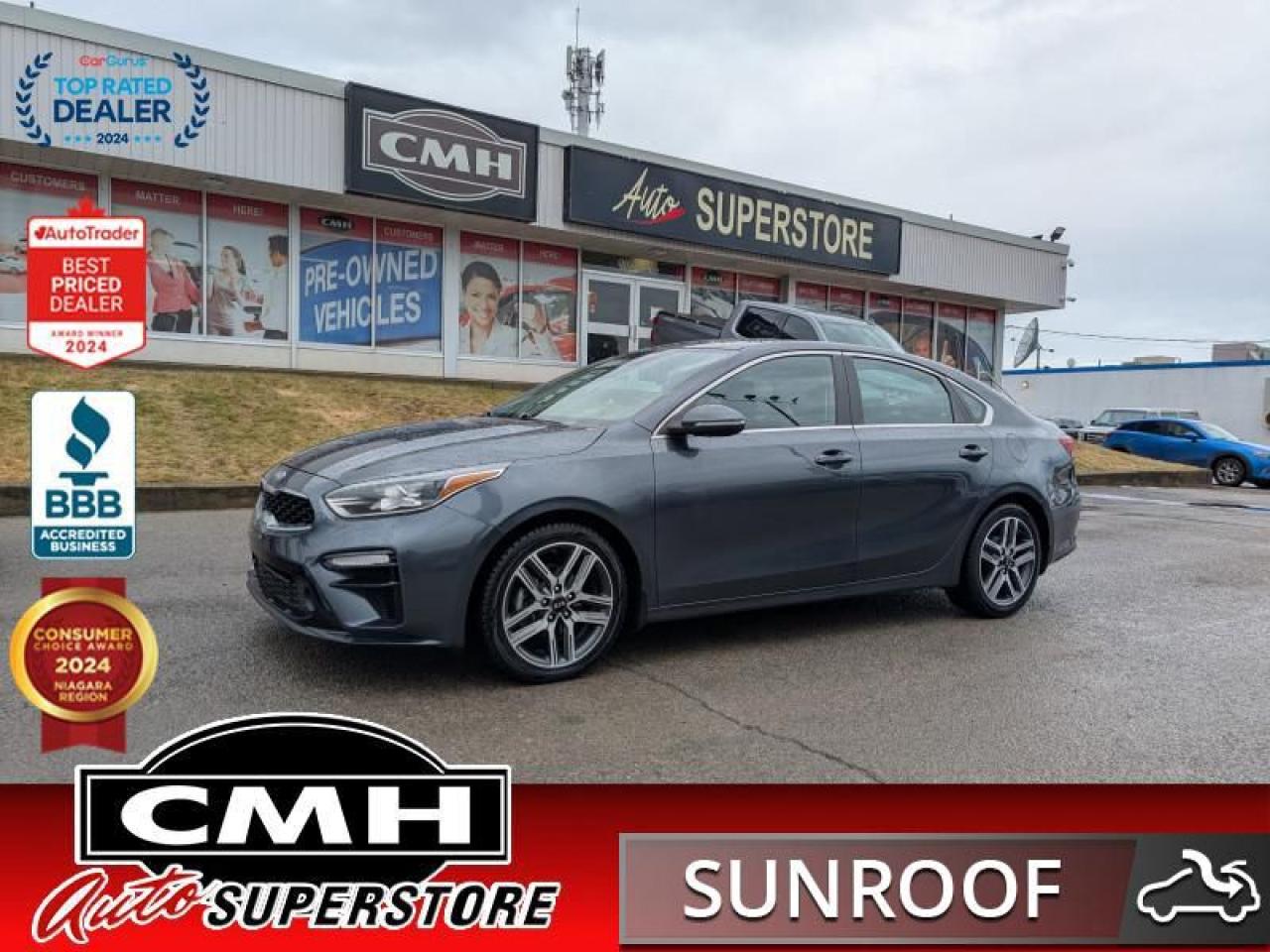 Used 2020 Kia Forte EX+ IVT  **SUNROOF - HTD SW** for sale in St. Catharines, ON