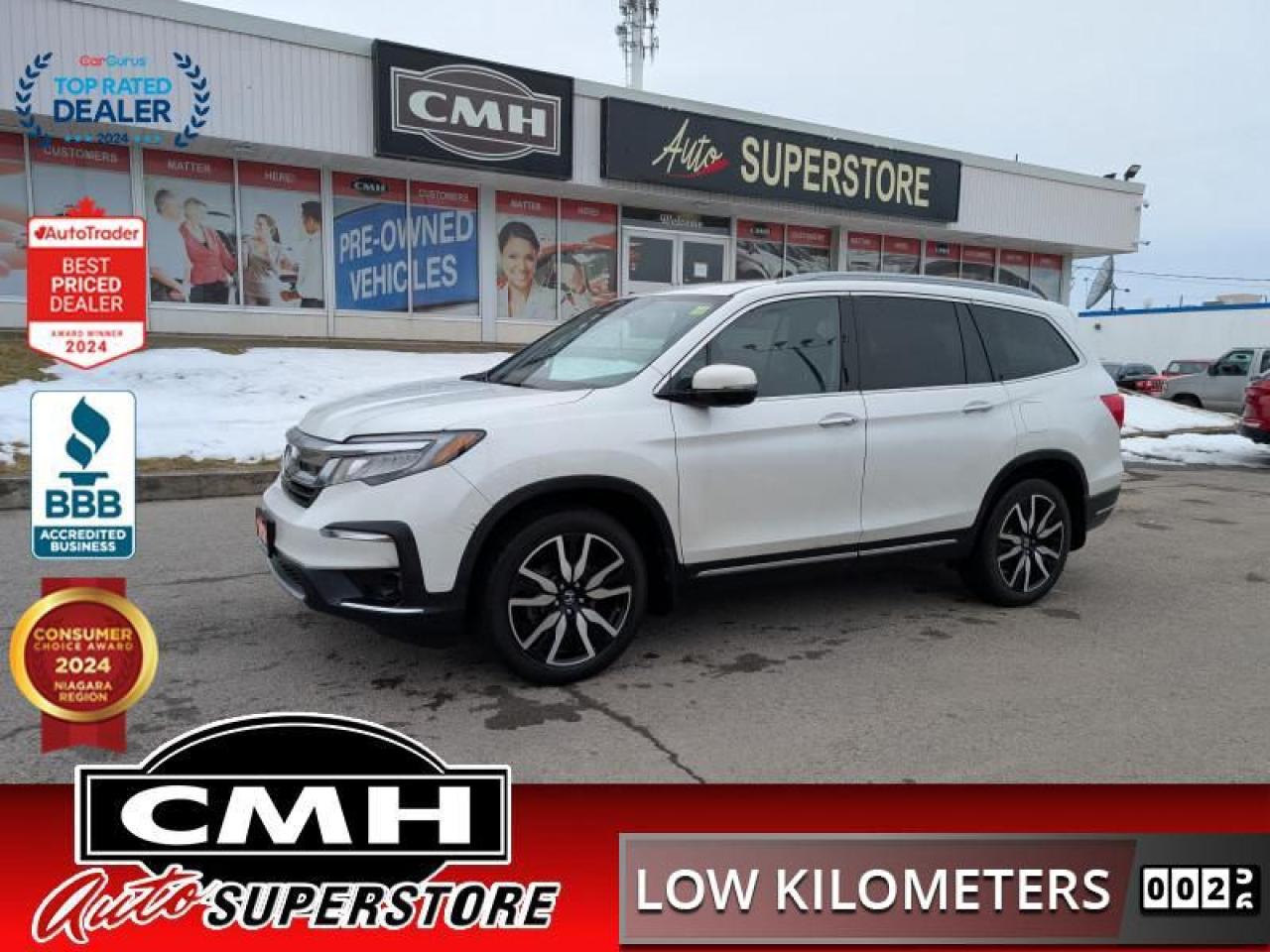 Used 2021 Honda Pilot Touring  **SUNROOF - REAR DVD SCREEN** for sale in St. Catharines, ON