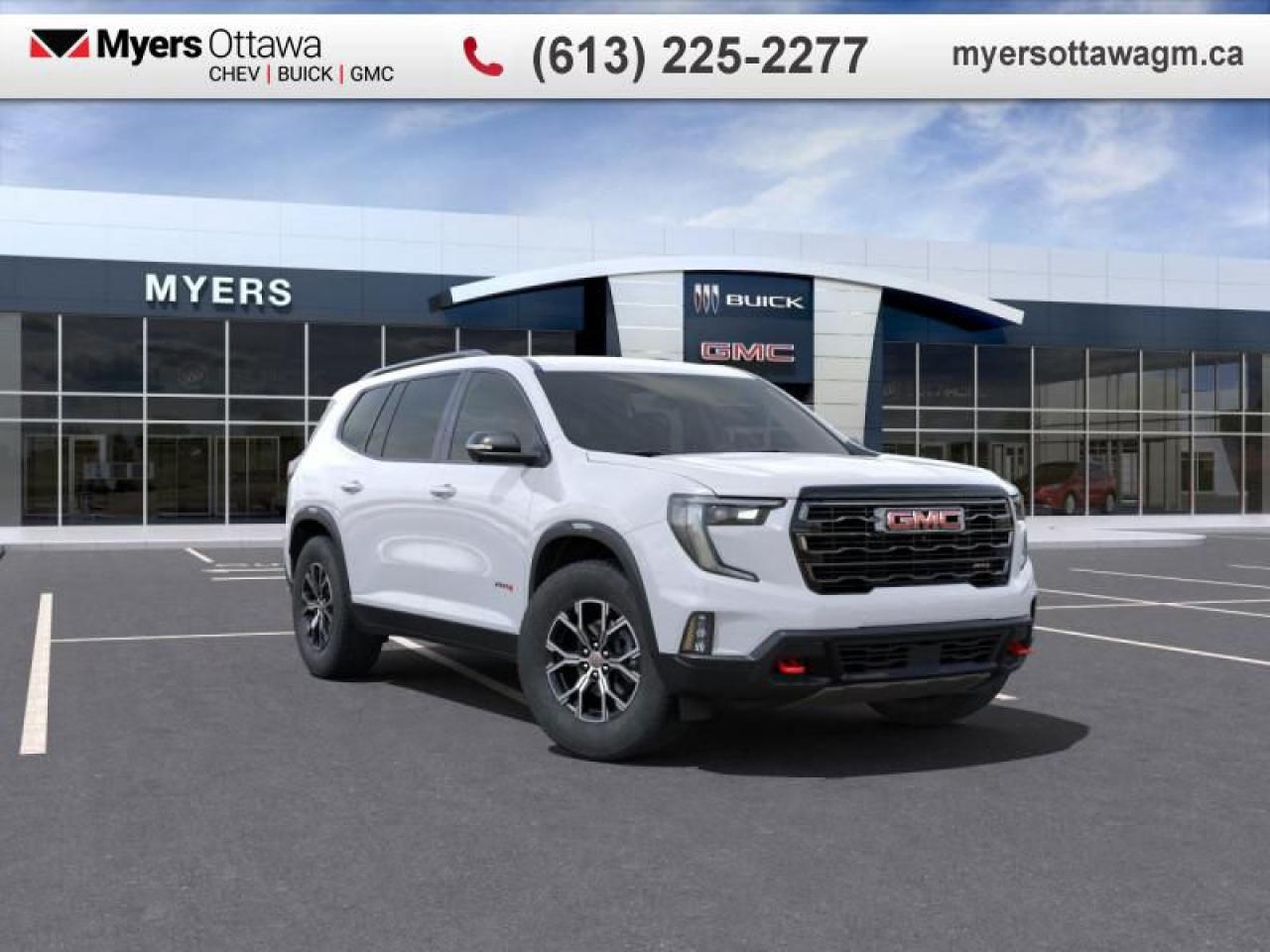 New 2025 GMC Acadia AT4  - Tow Package for sale in Ottawa, ON