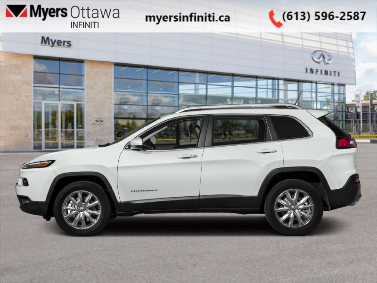 Used 2017 Jeep Cherokee Limited  - Leather Seats -  Bluetooth for sale in Ottawa, ON