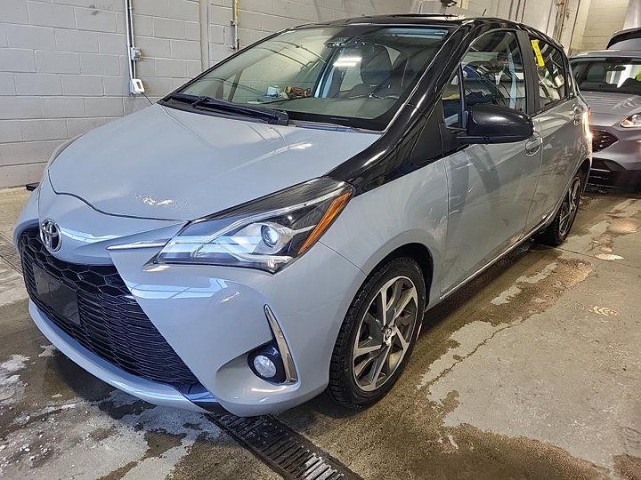 Used 2019 Toyota Yaris Hatchback SE | Cement Grey + Black | Heated Seats | Alloy Wheels | Rear Camera | New Tires | New Brakes | for sale in Guelph, ON