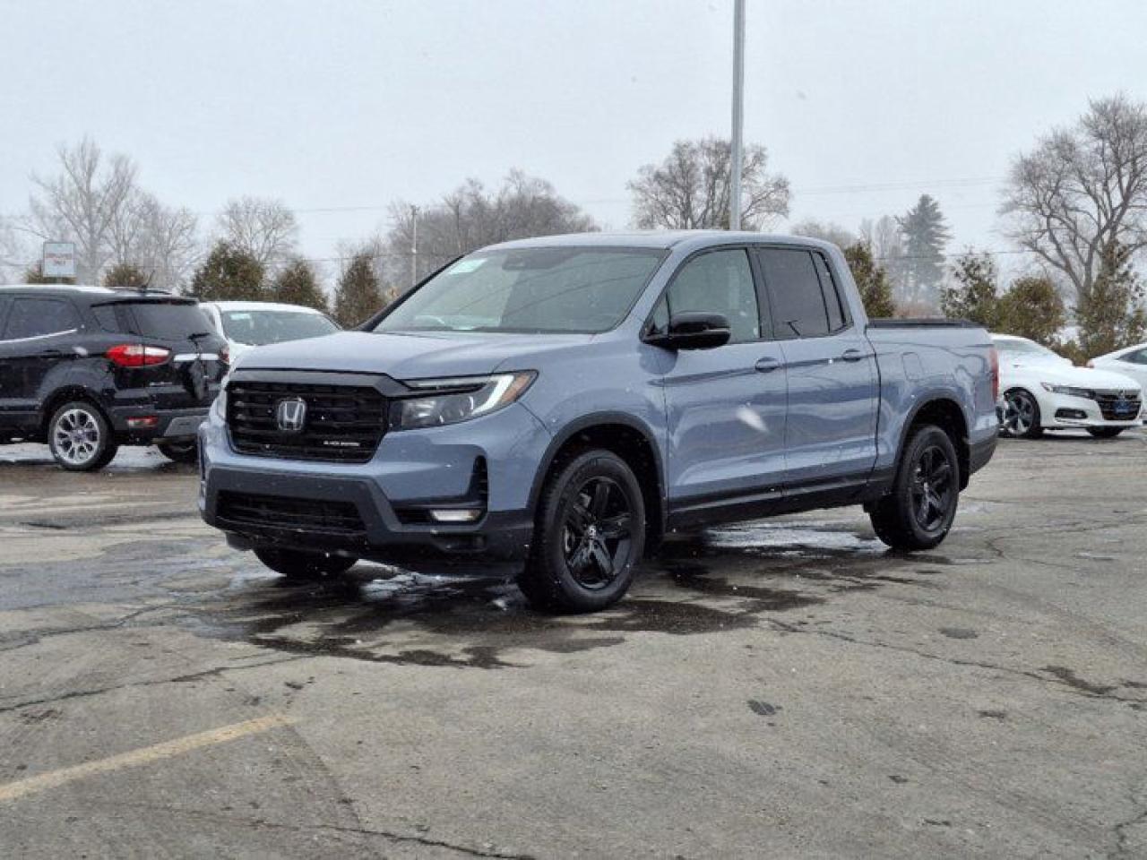 Used 2022 Honda Ridgeline Black Edition AWD | Leather | Sunroof | Nav | Cooled + Heated Seats | CarPlay + Android | for sale in Guelph, ON