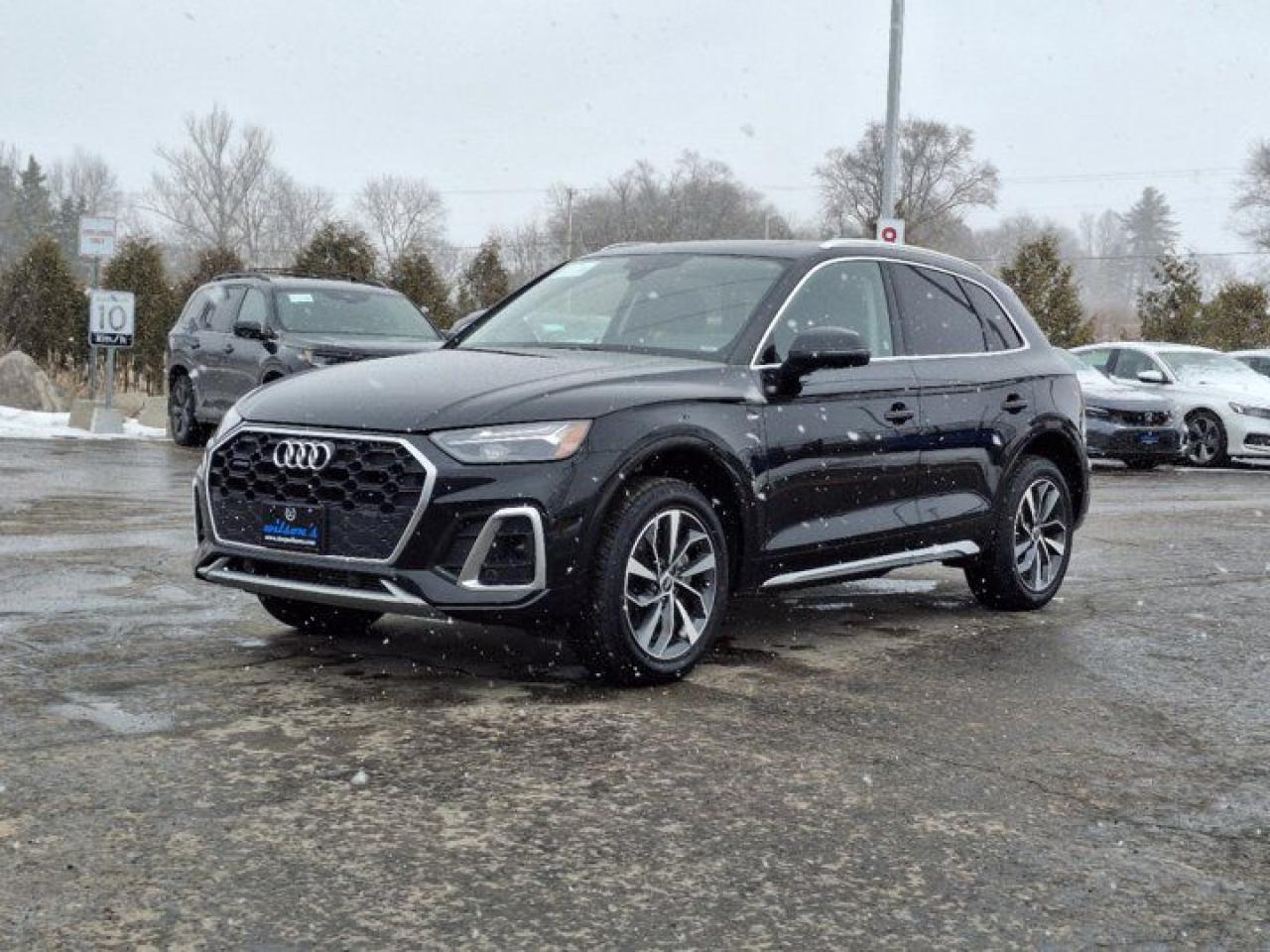 Used 2023 Audi Q5 Progressiv 45 | S-Line | Leather | Sunroof | Nav | Heated Steering + Seats | Rear Camera and more! for sale in Guelph, ON